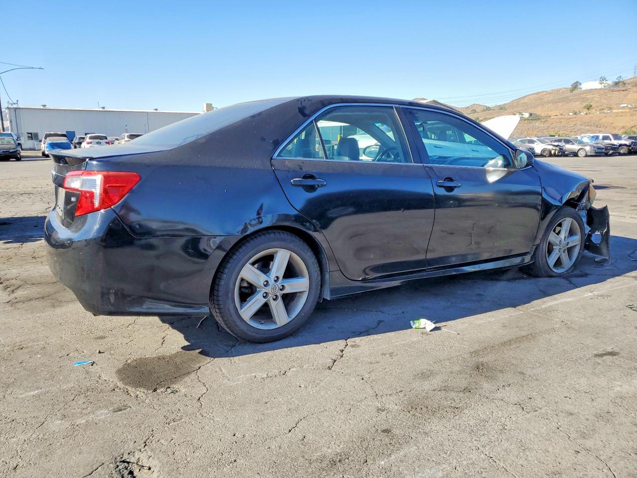 2013 Toyota Camry Se Черный vin: 4T1BF1FK3DU277077