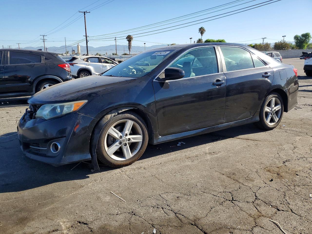 2013 Toyota Camry Se Black vin: 4T1BF1FK3DU277077