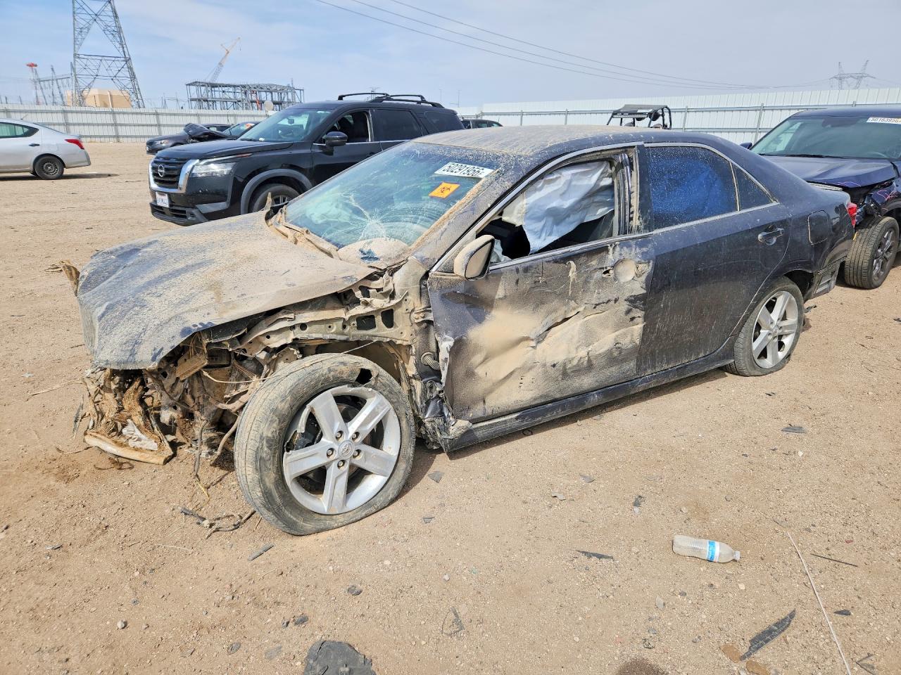 2013 Toyota Camry Se Charcoal vin: 4T1BF1FK3DU277936