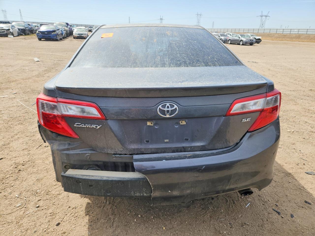 2013 Toyota Camry Se Charcoal vin: 4T1BF1FK3DU277936