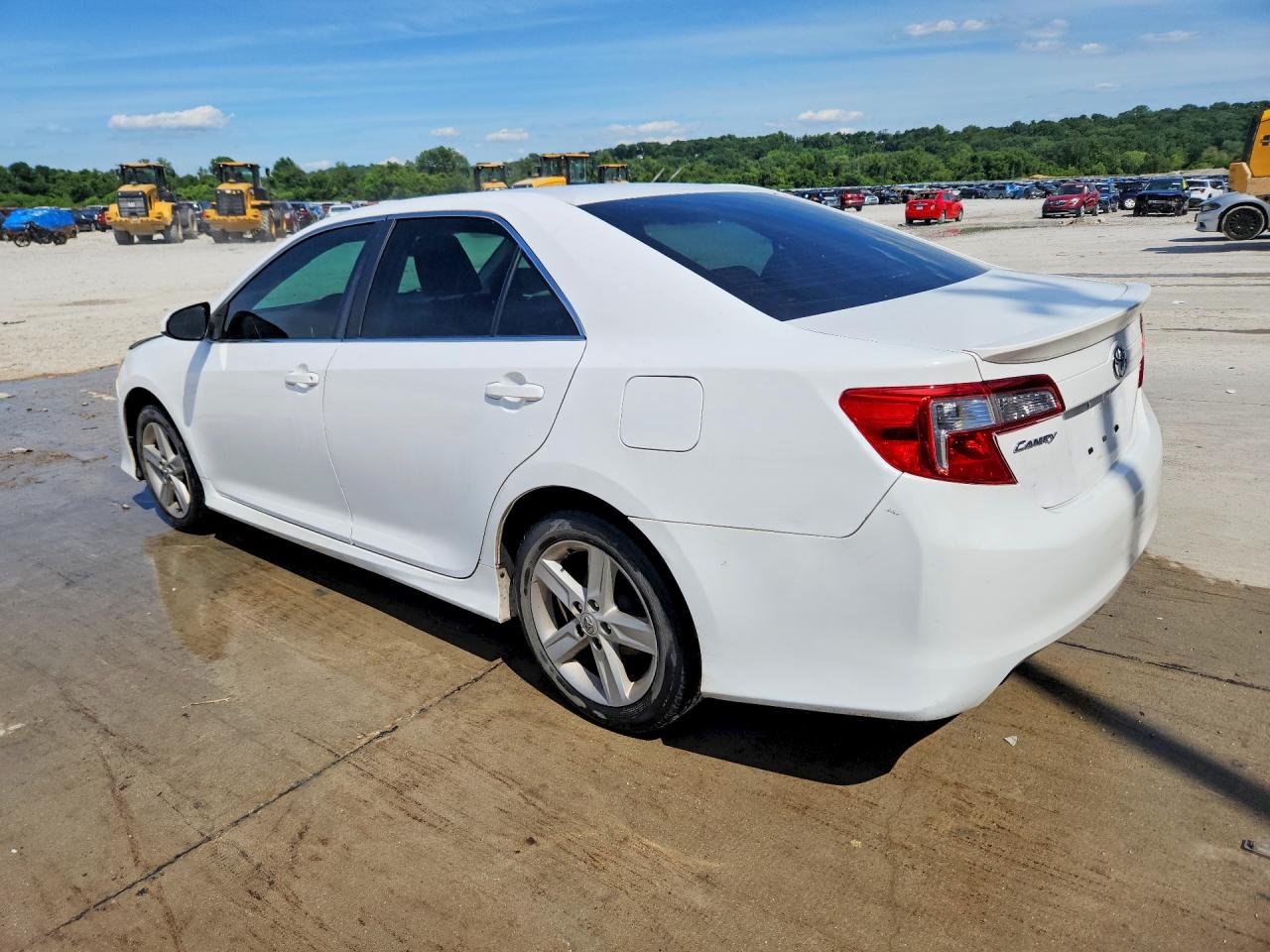 2013 Toyota Camry Se White vin: 4T1BF1FK3DU278486