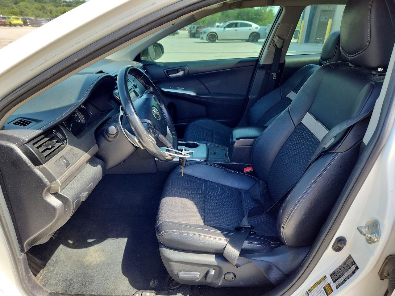 2013 Toyota Camry Se White vin: 4T1BF1FK3DU278486