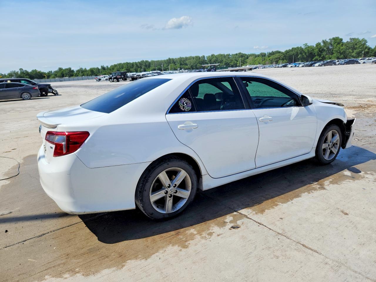 2013 Toyota Camry Se White vin: 4T1BF1FK3DU278486
