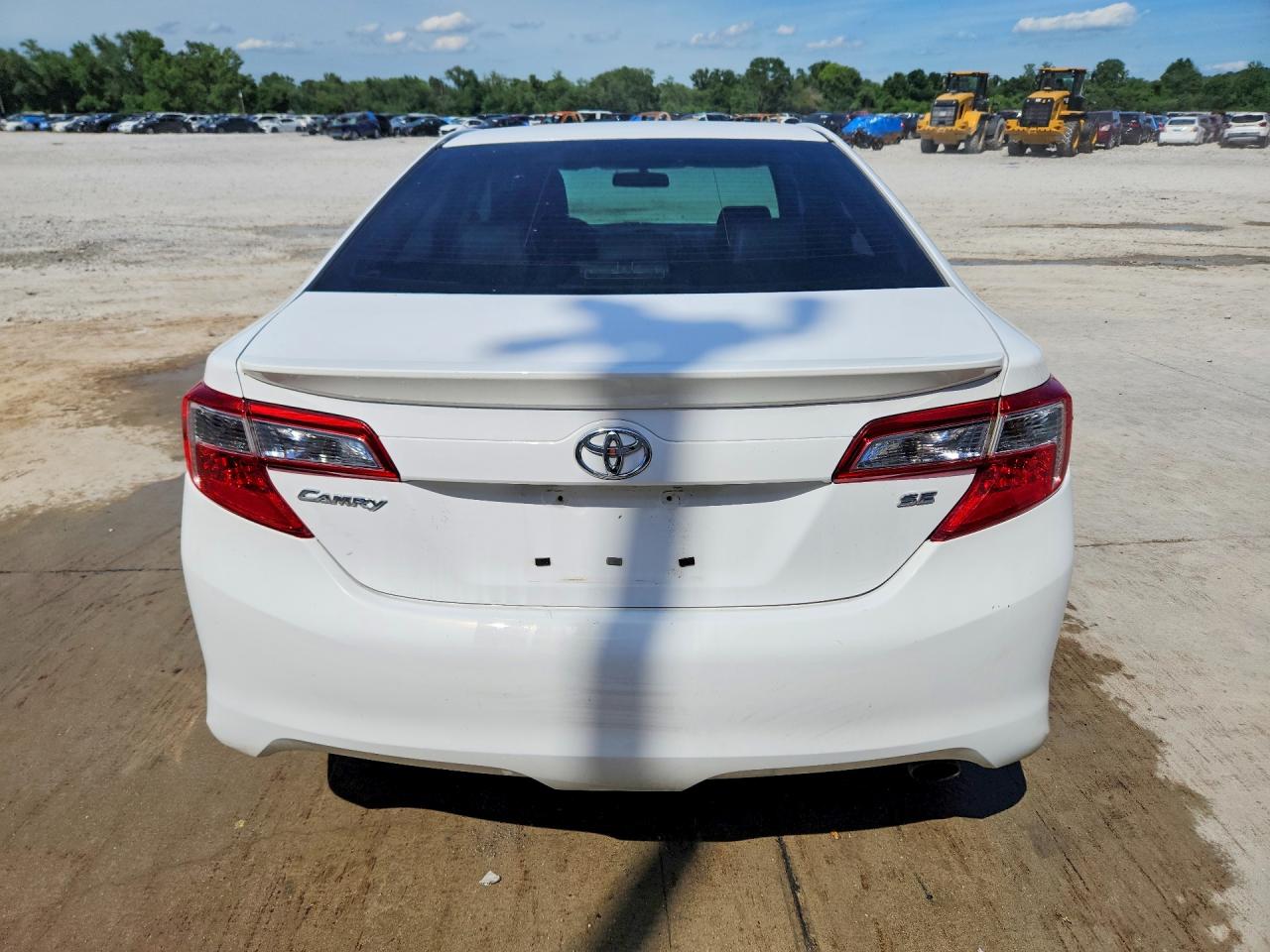 2013 Toyota Camry Se White vin: 4T1BF1FK3DU278486