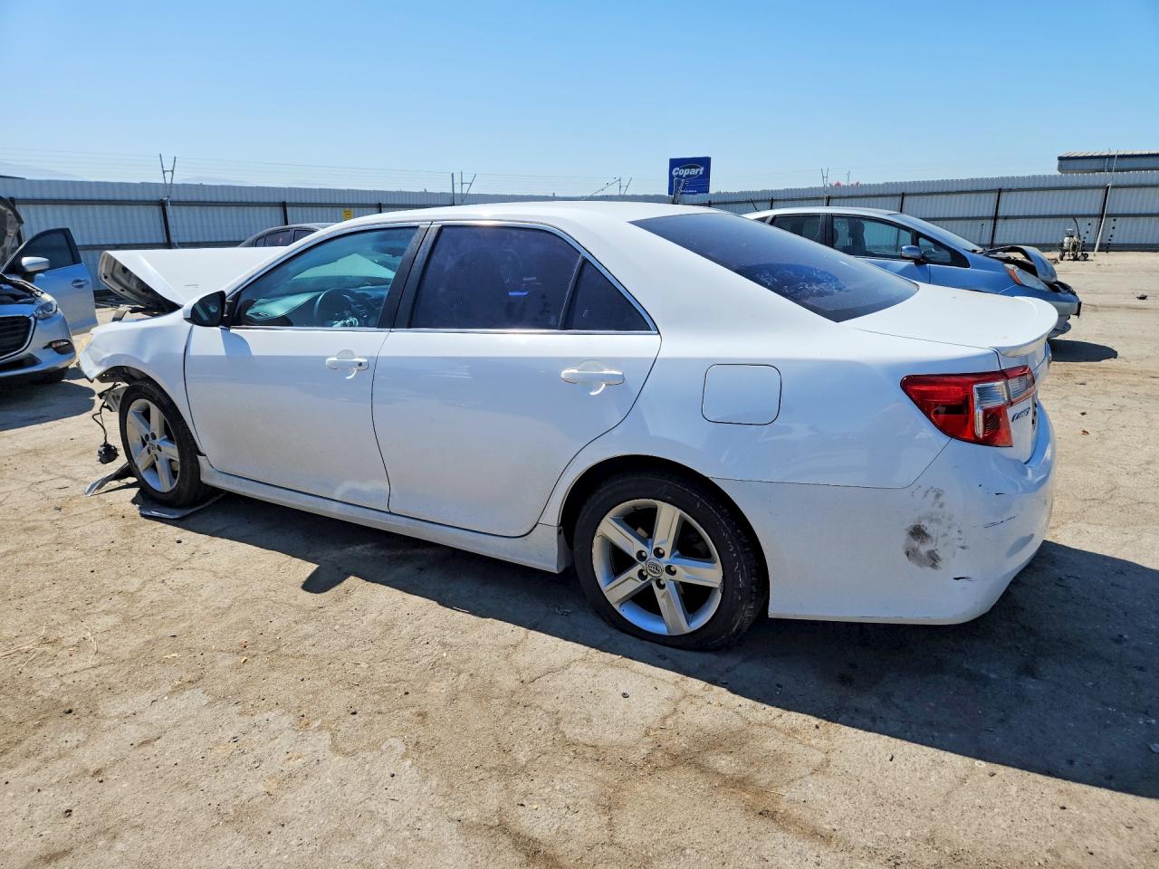 2013 Toyota Camry Se White vin: 4T1BF1FK3DU282165