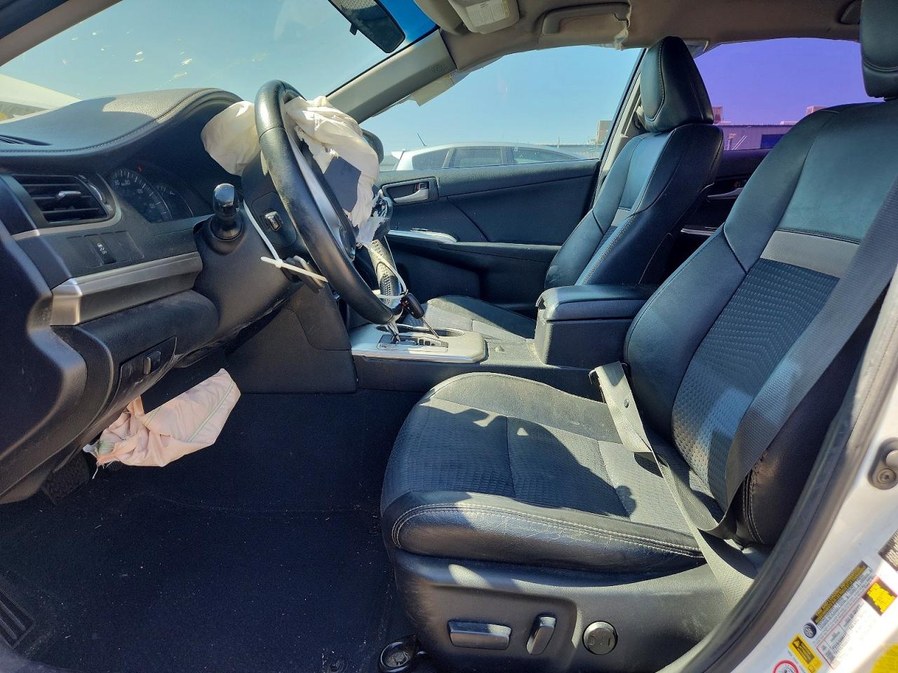 2013 Toyota Camry Se White vin: 4T1BF1FK3DU282165