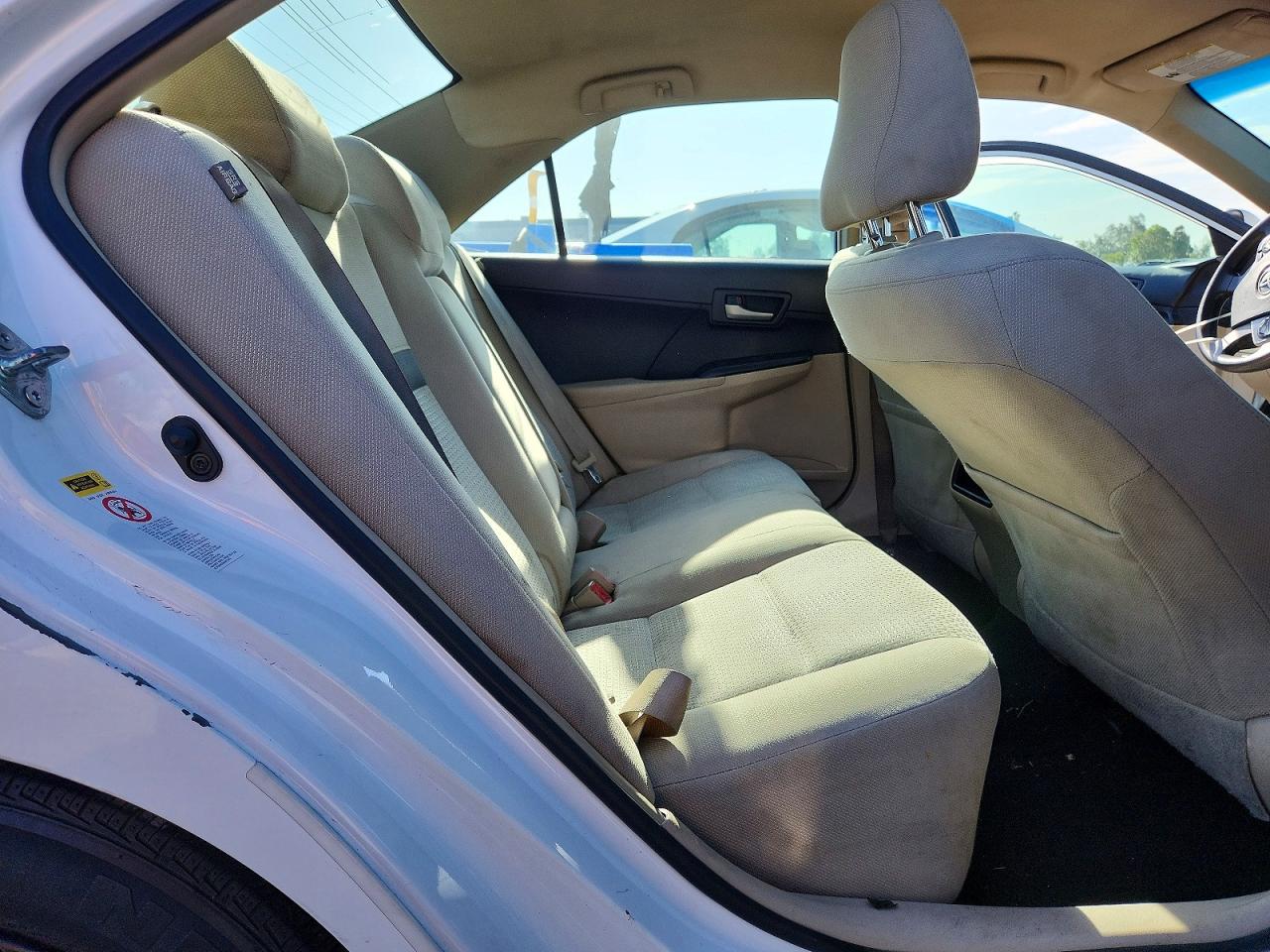 2013 Toyota Camry Le White vin: 4T1BF1FK3DU284143