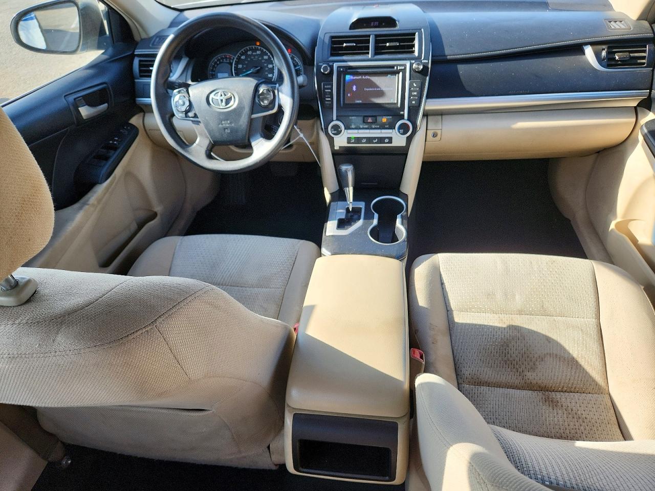 2013 Toyota Camry Le White vin: 4T1BF1FK3DU284143
