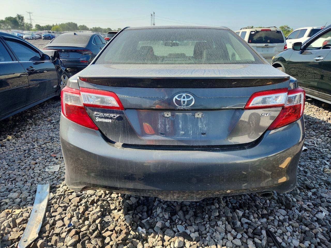2013 Toyota Camry Se Gray vin: 4T1BF1FK3DU297409