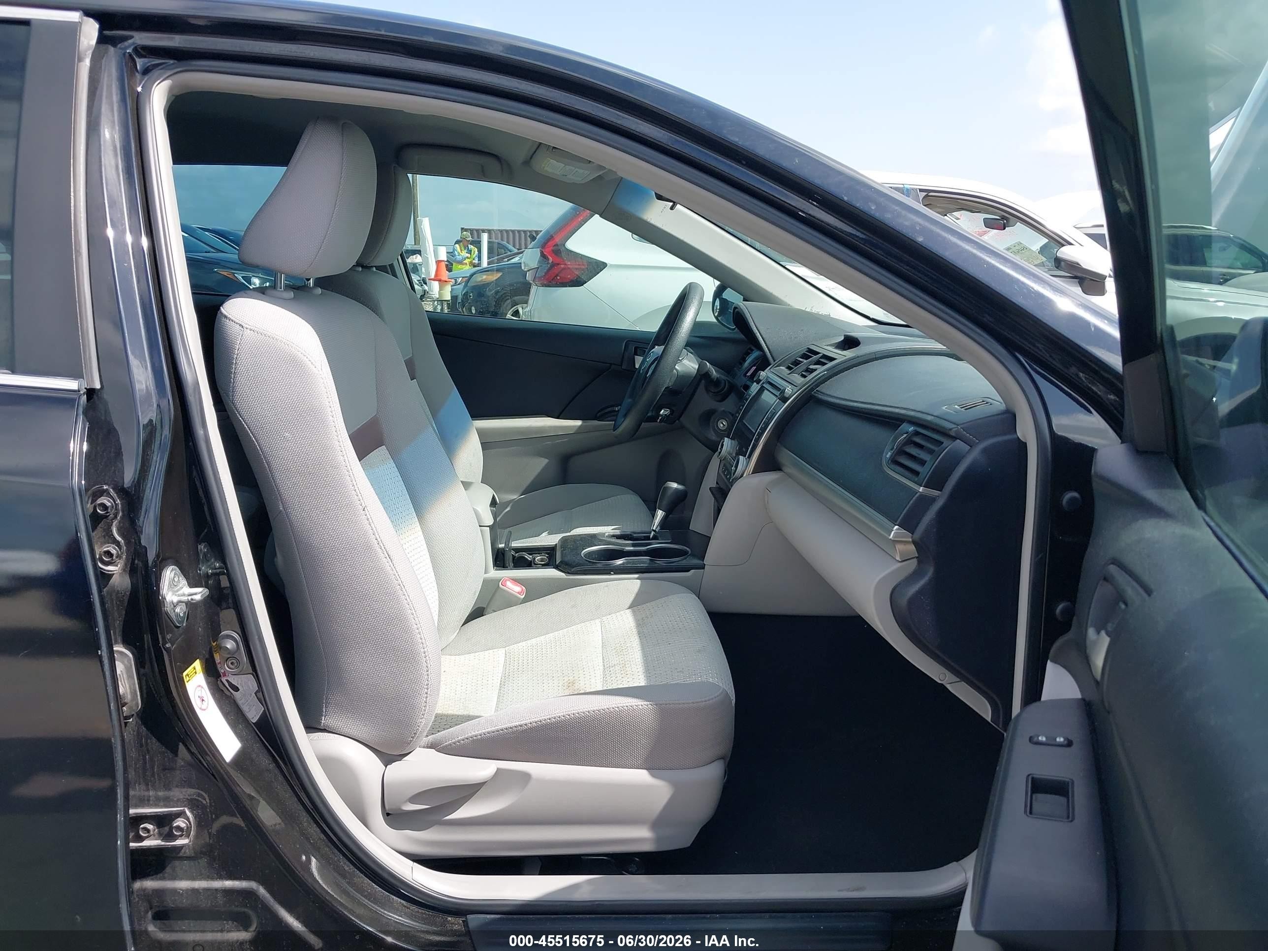 2013 Toyota Camry Le Черный vin: 4T1BF1FK3DU639778