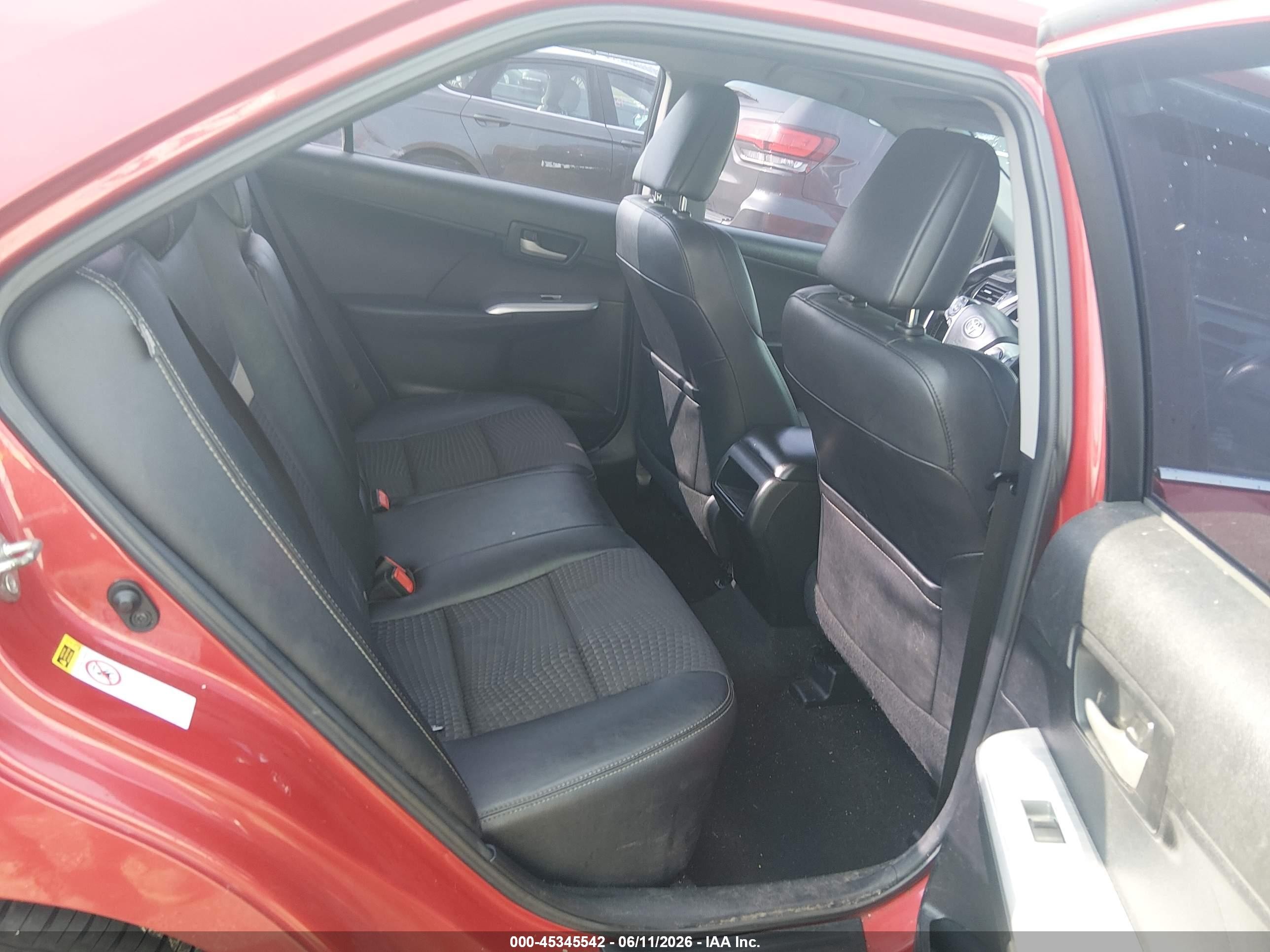 2013 Toyota Camry Se Красный vin: 4T1BF1FK3DU643619