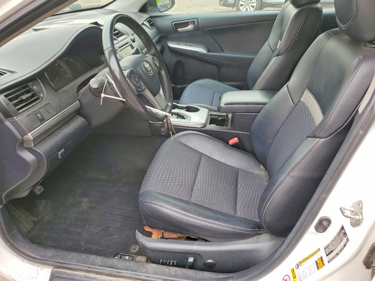 2013 Toyota Camry Se White vin: 4T1BF1FK3DU652479