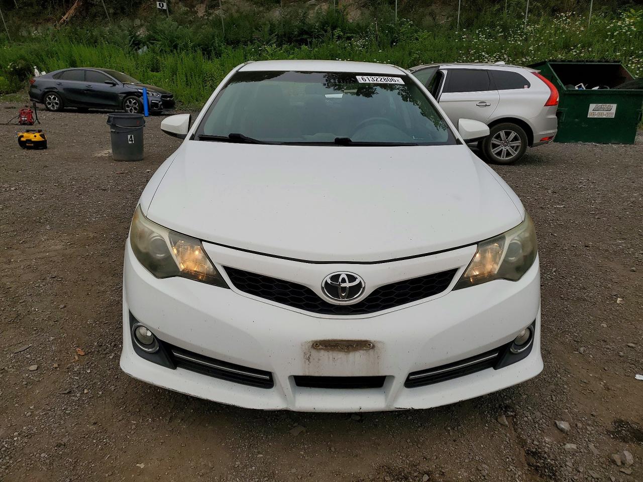 2013 Toyota Camry Se White vin: 4T1BF1FK3DU652479