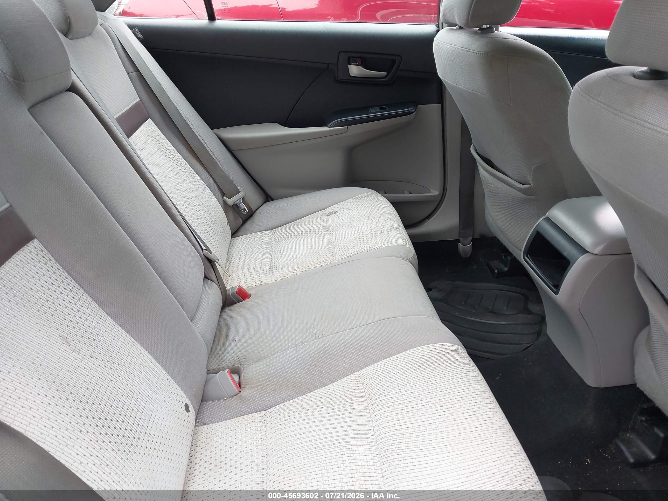 2013 Toyota Camry Le Серый vin: 4T1BF1FK3DU655589