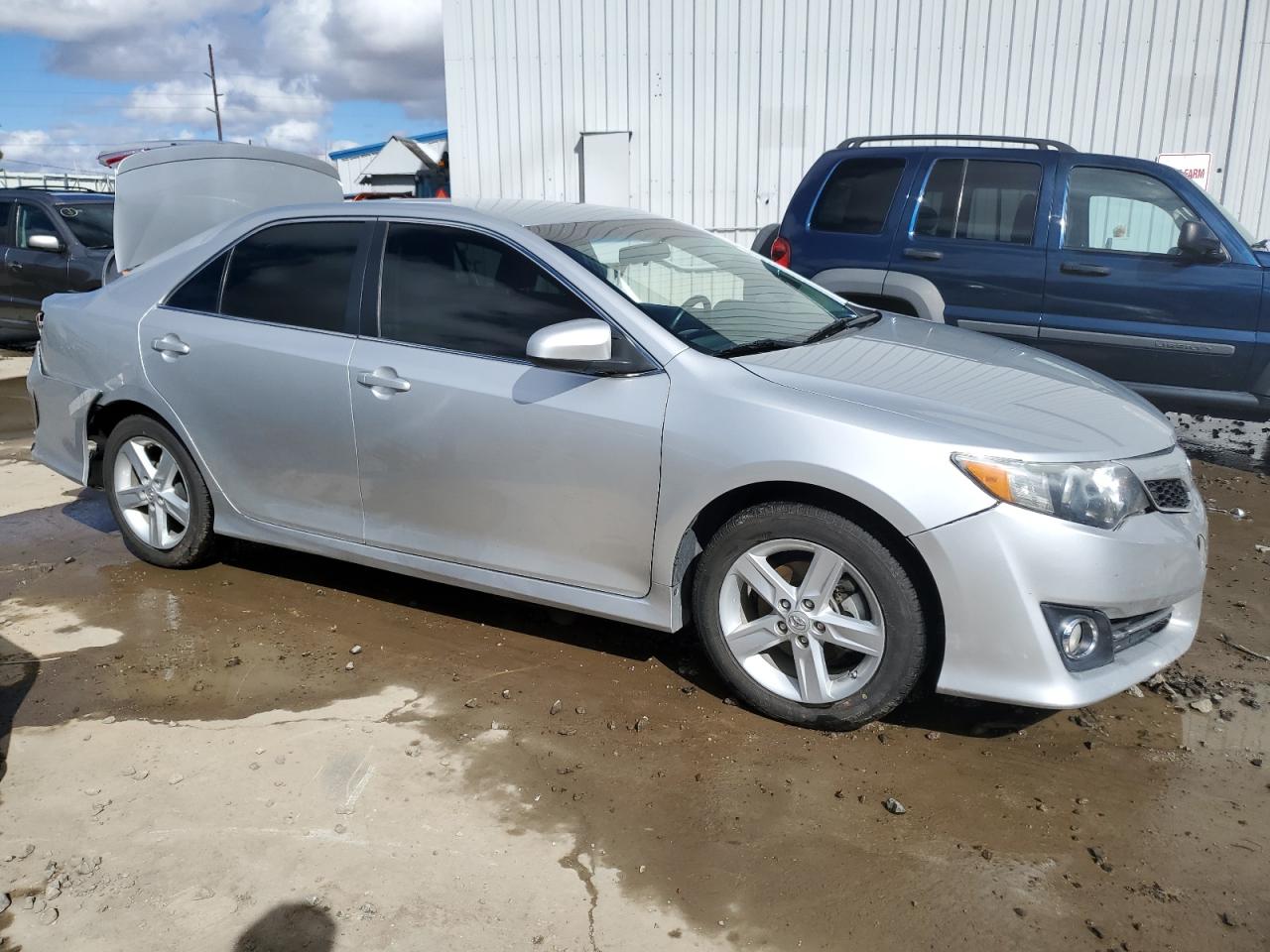 2013 Toyota Camry L Silver vin: 4T1BF1FK3DU658301