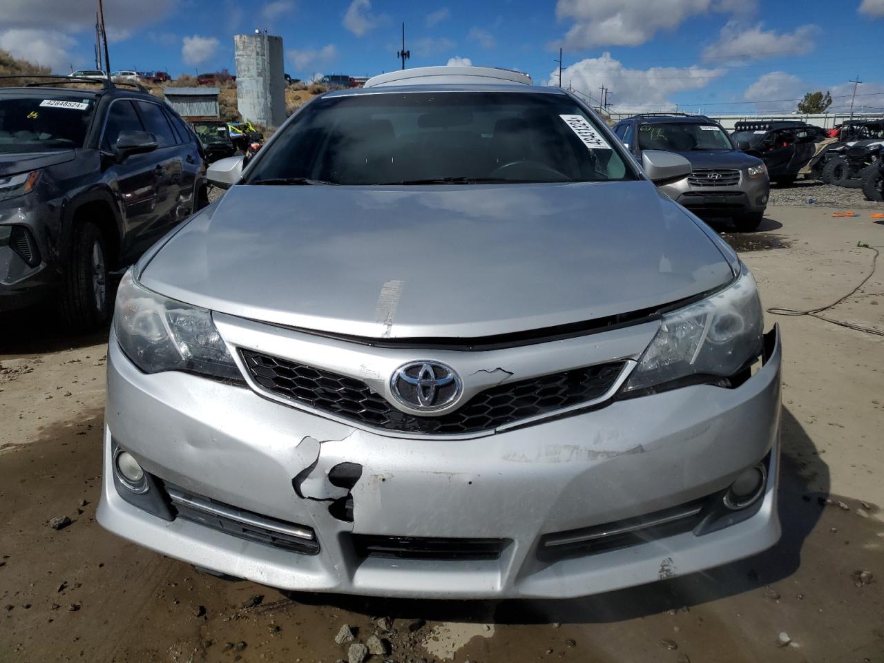 2013 Toyota Camry L Silver vin: 4T1BF1FK3DU658301
