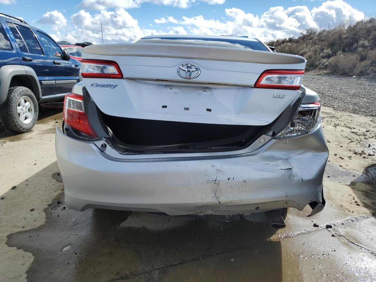 2013 Toyota Camry L Silver vin: 4T1BF1FK3DU658301