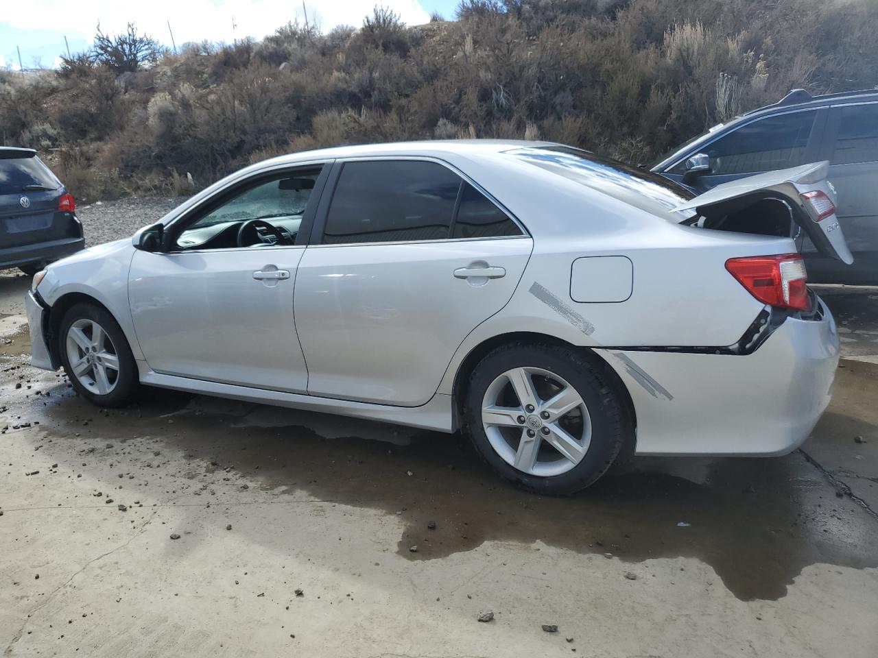 2013 Toyota Camry L Silver vin: 4T1BF1FK3DU658301