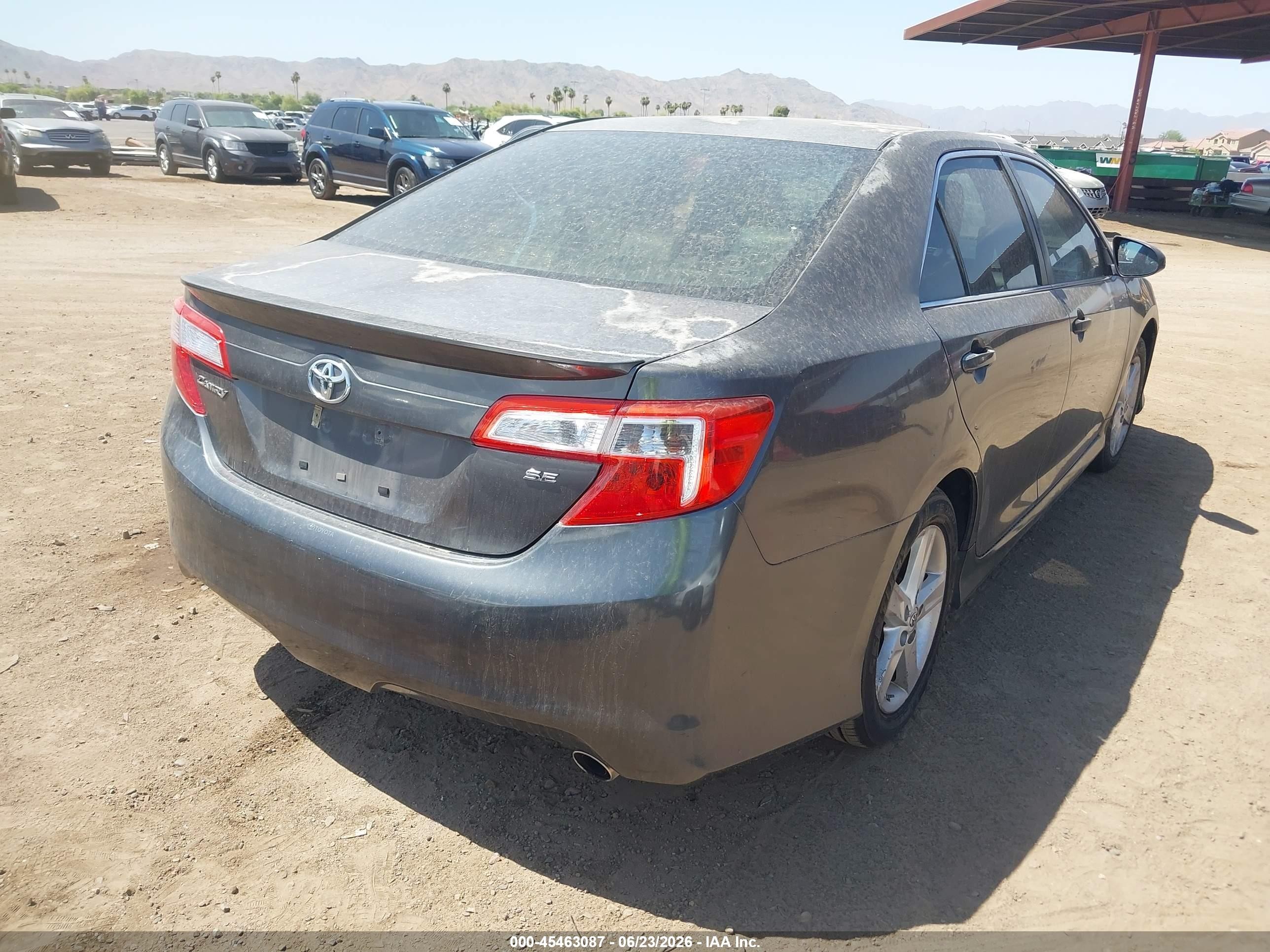2013 Toyota Camry Se Silver vin: 4T1BF1FK3DU658802