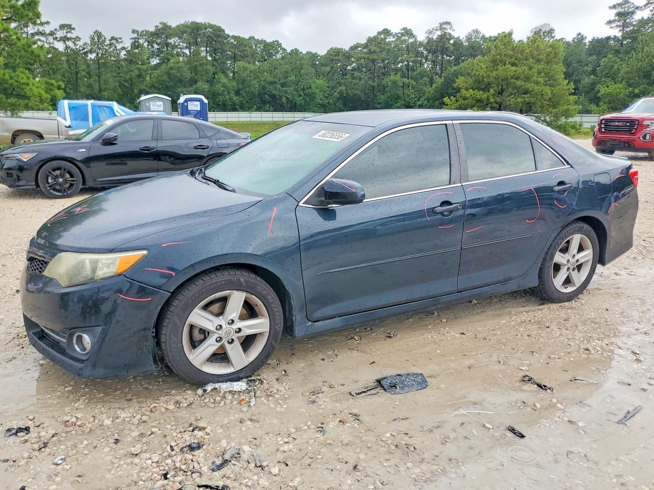2013 Toyota Camry Se Black vin: 4T1BF1FK3DU660971