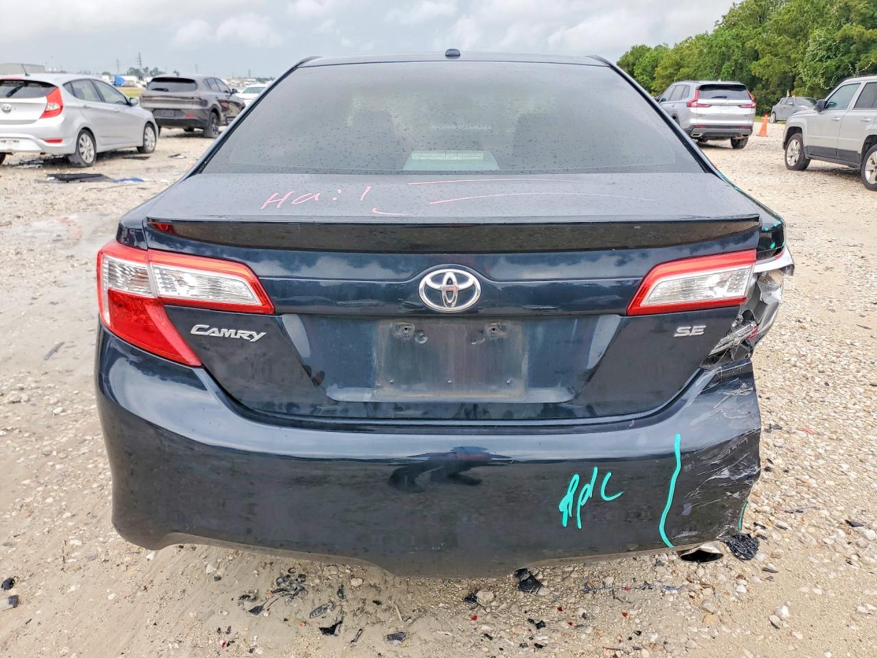 2013 Toyota Camry Se Black vin: 4T1BF1FK3DU660971
