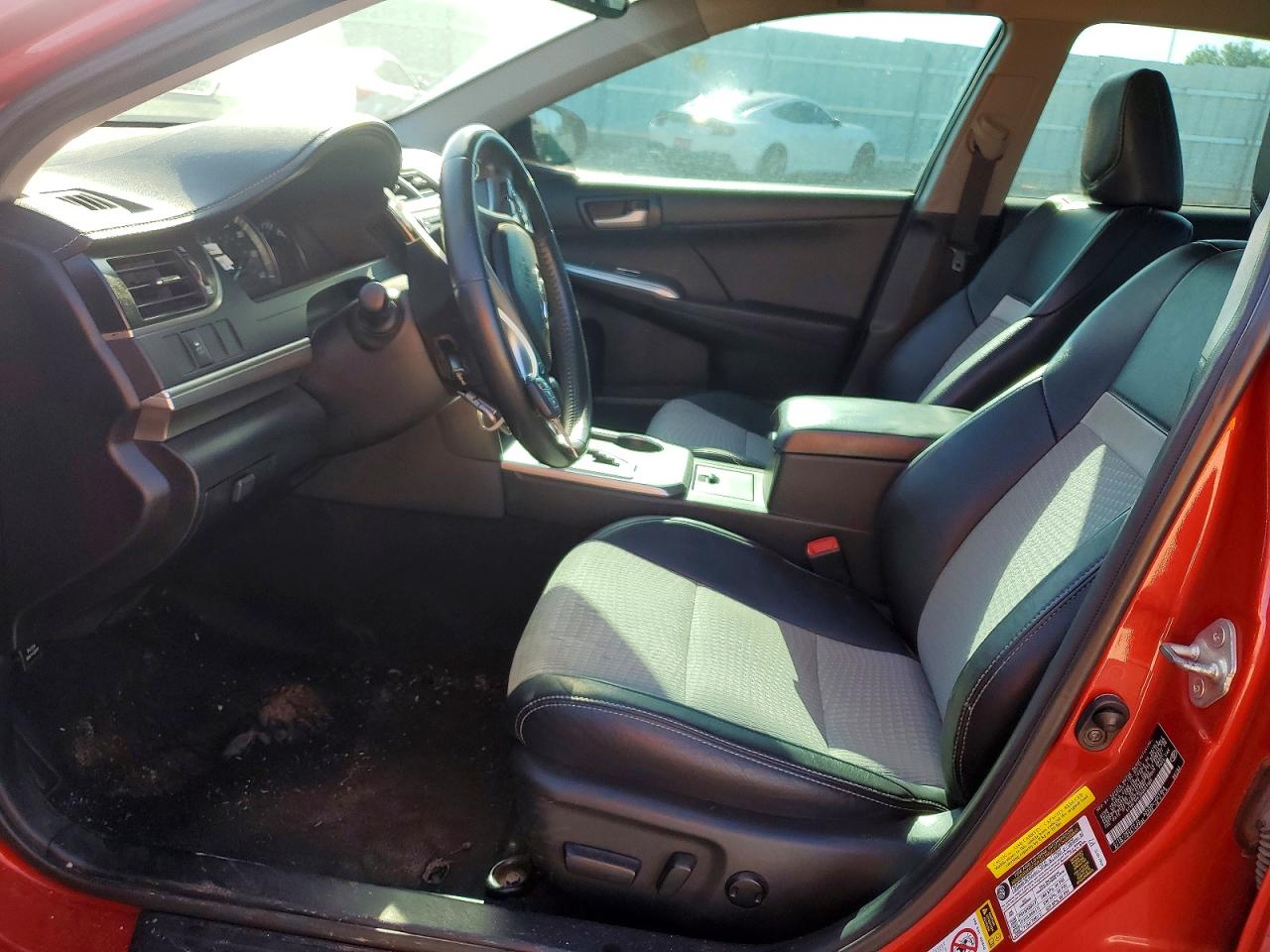 2013 Toyota Camry Se Red vin: 4T1BF1FK3DU661960