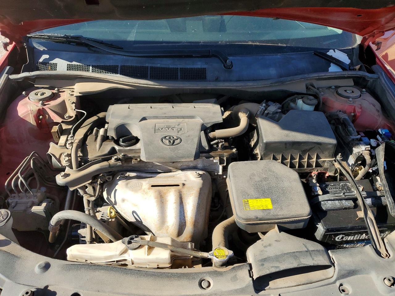 2013 Toyota Camry Se Red vin: 4T1BF1FK3DU661960