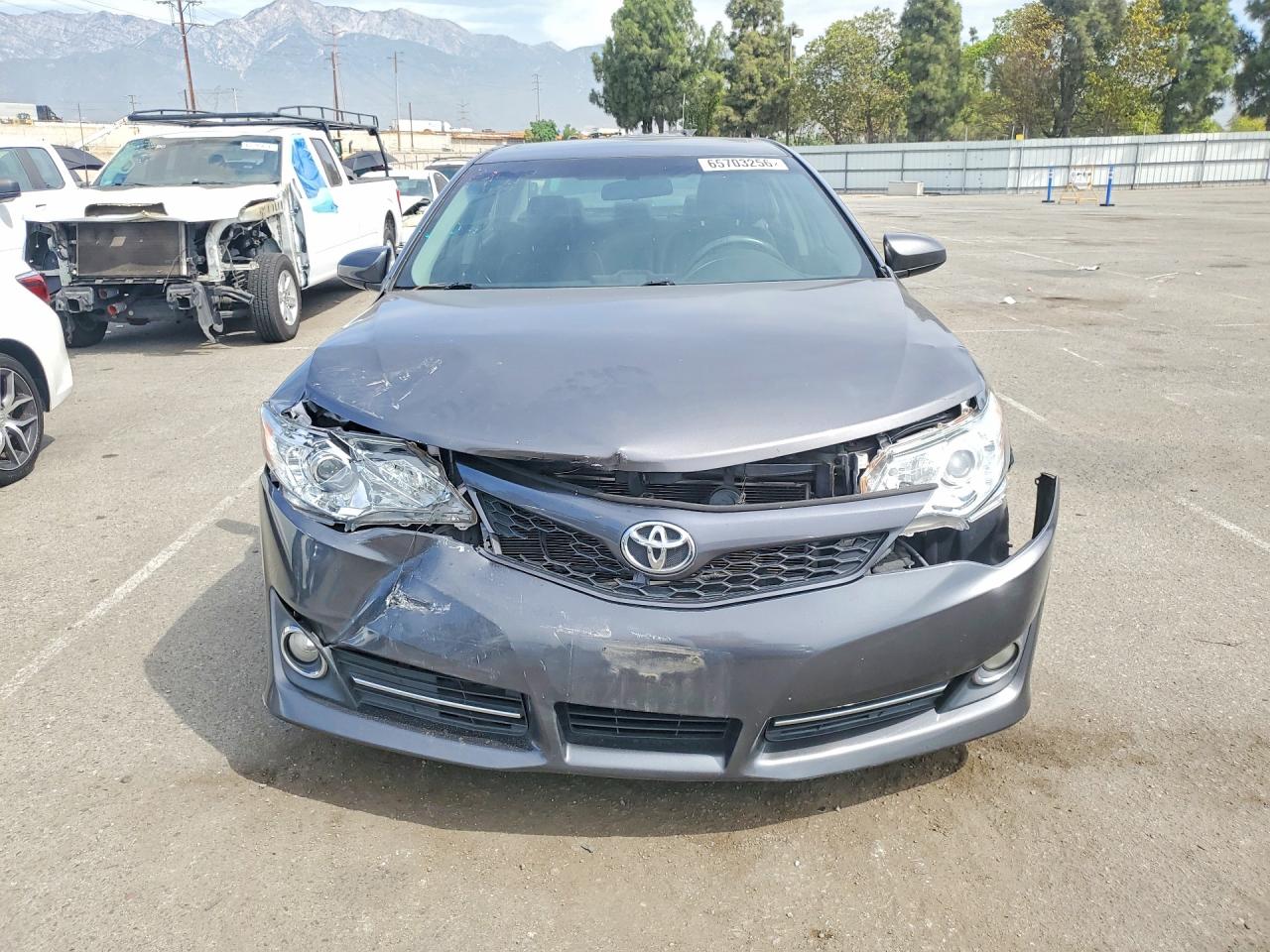 2013 Toyota Camry Se Charcoal vin: 4T1BF1FK3DU662994