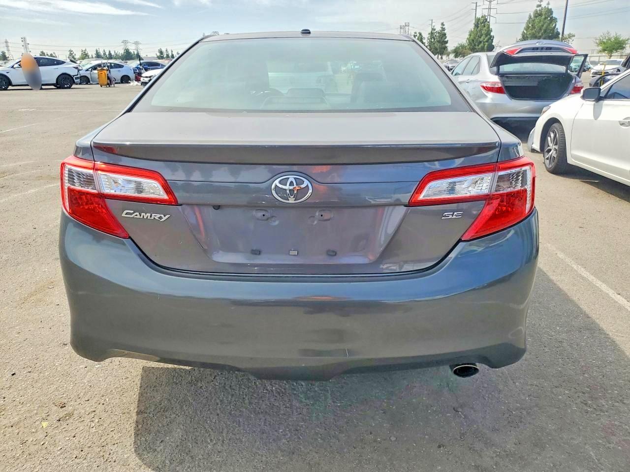 2013 Toyota Camry Se Charcoal vin: 4T1BF1FK3DU662994
