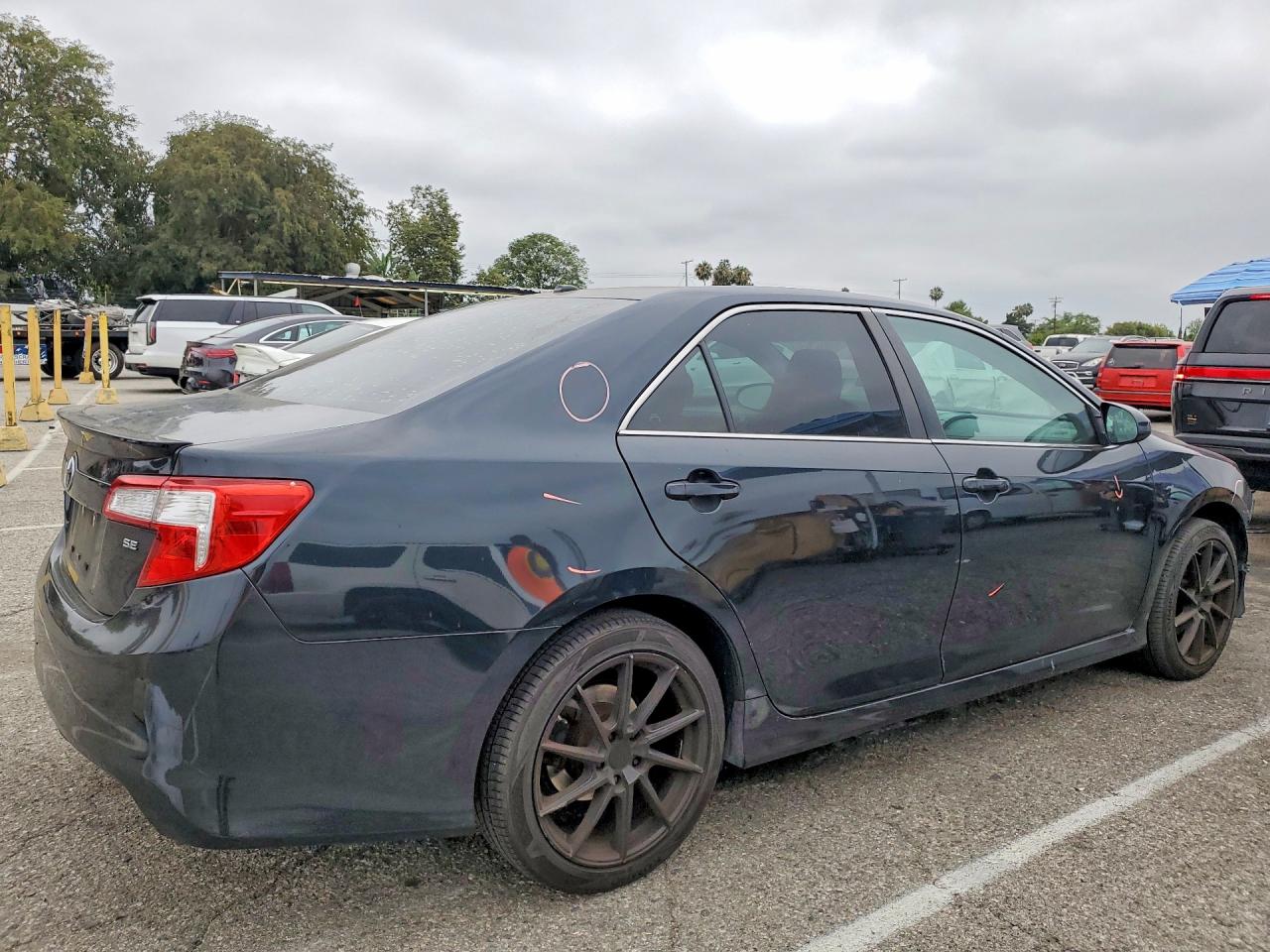 2013 Toyota Camry Se Gray vin: 4T1BF1FK3DU663675