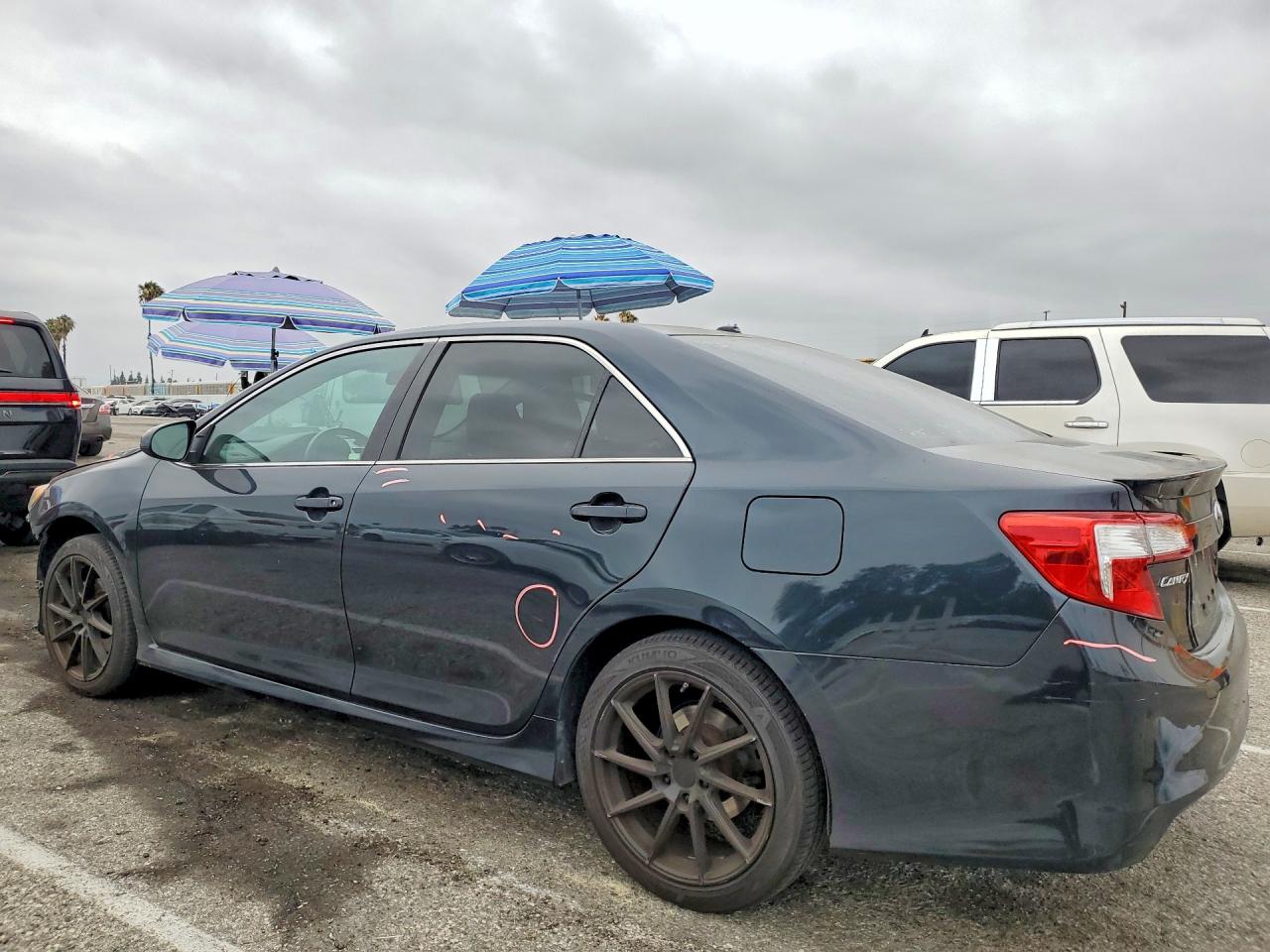 2013 Toyota Camry Se Gray vin: 4T1BF1FK3DU663675