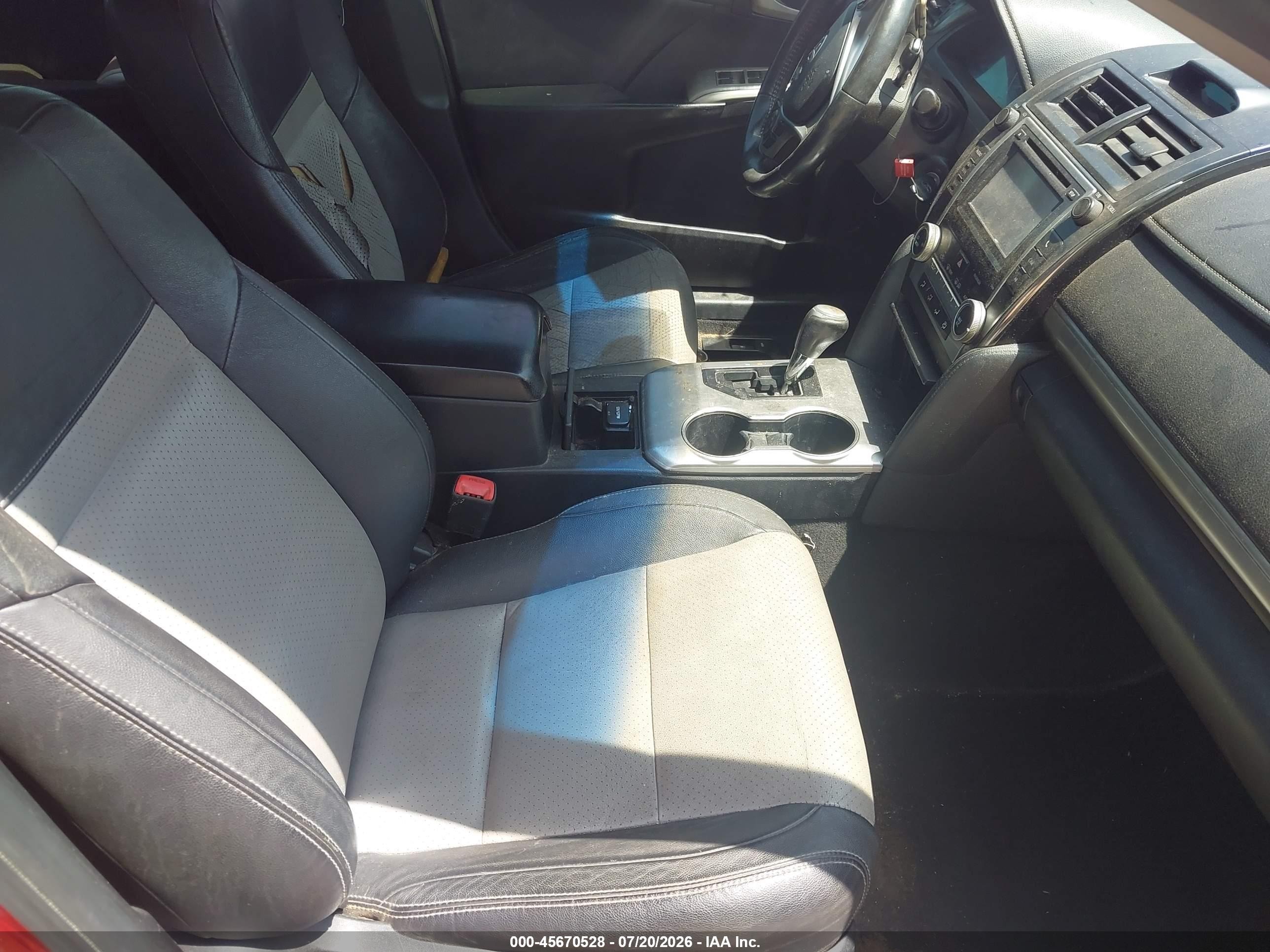 2013 Toyota Camry Se Black vin: 4T1BF1FK3DU675972