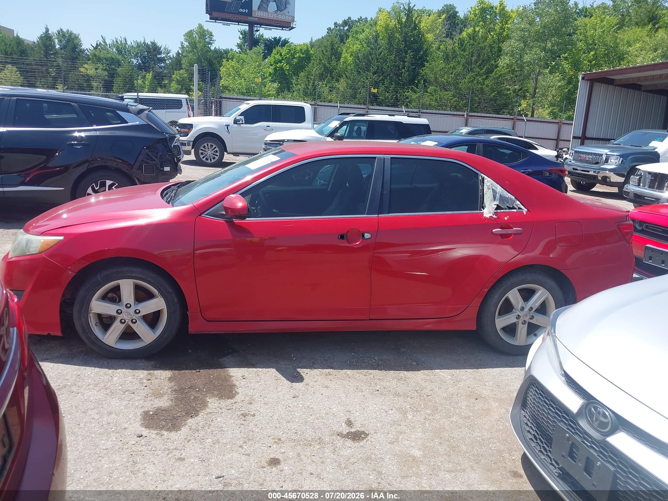 2013 Toyota Camry Se Black vin: 4T1BF1FK3DU675972