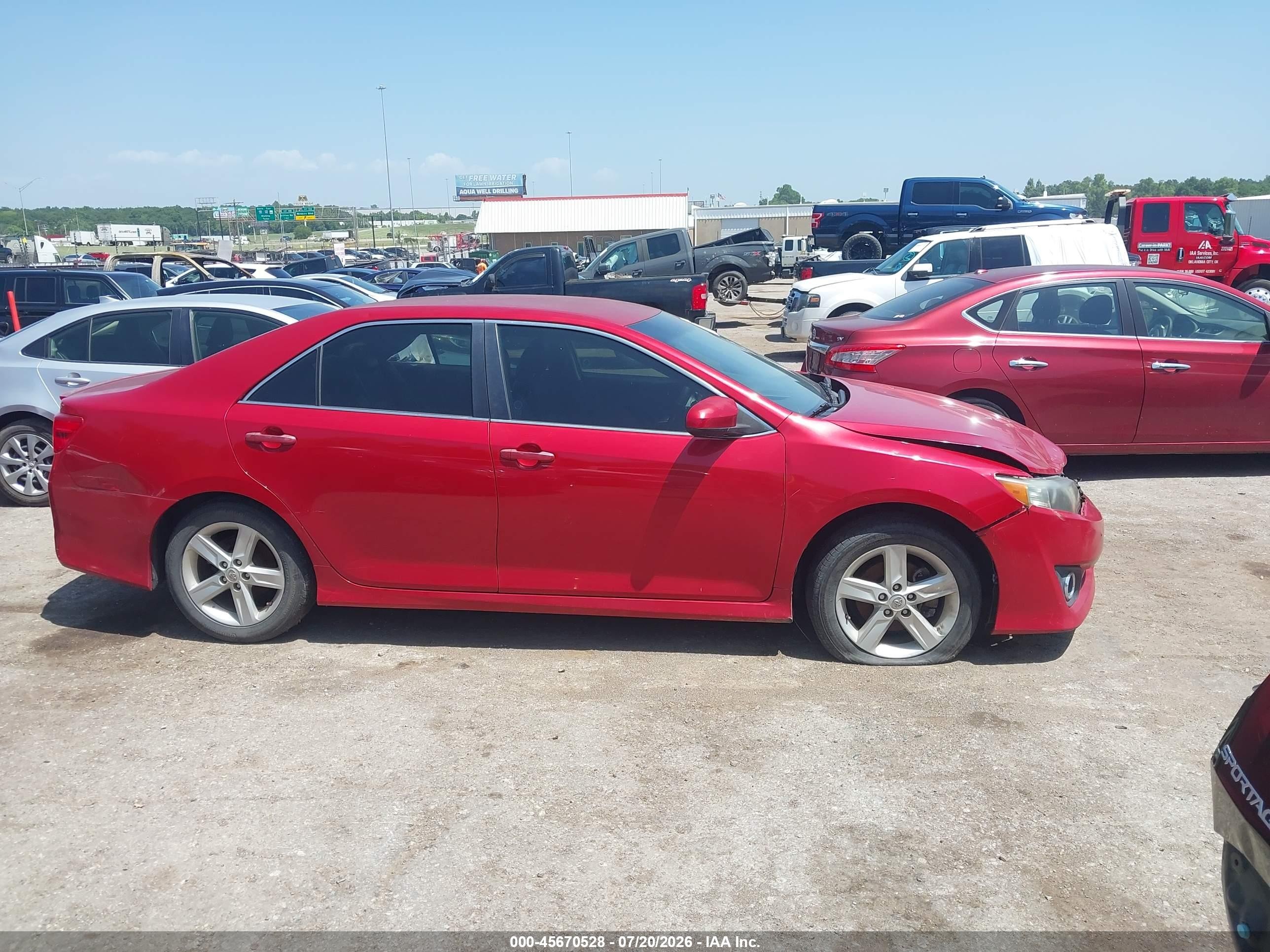 2013 Toyota Camry Se Black vin: 4T1BF1FK3DU675972