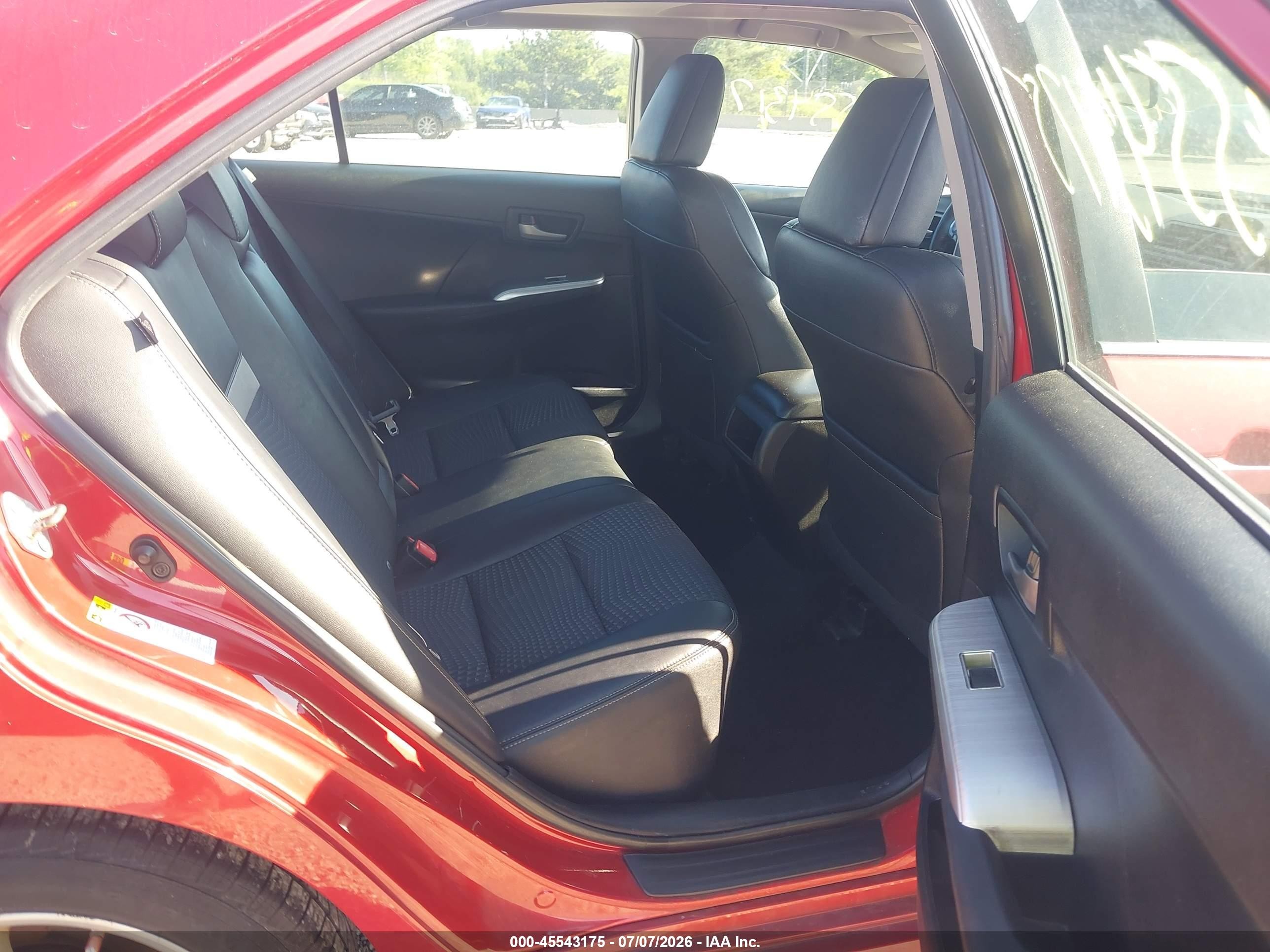 2013 Toyota Camry Se Red vin: 4T1BF1FK3DU677673