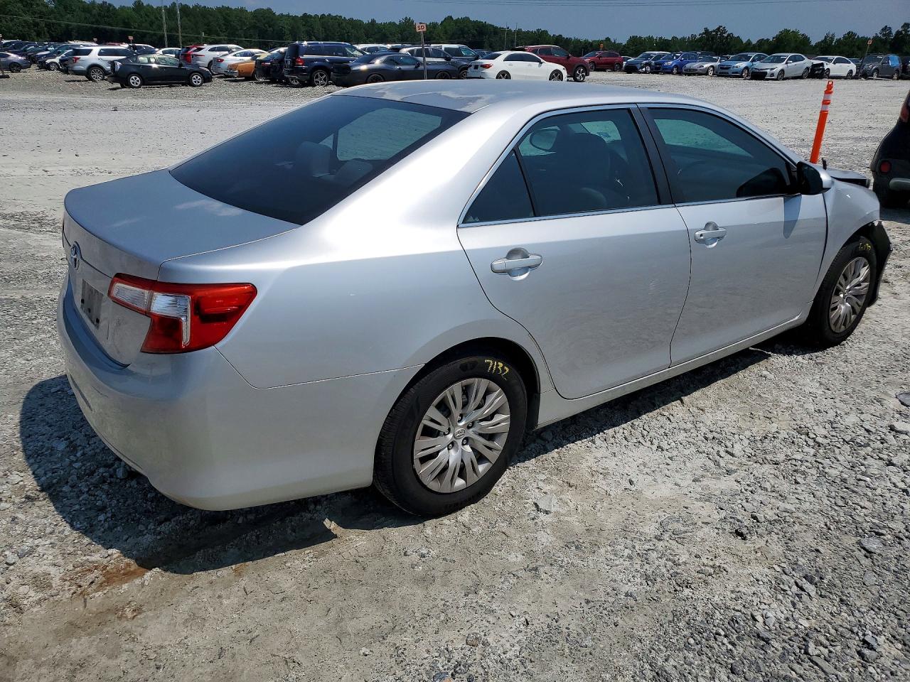 2013 Toyota Camry L Silver vin: 4T1BF1FK3DU678452