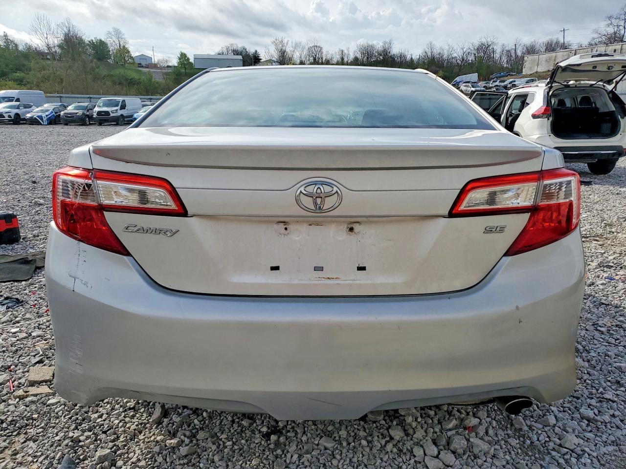 2013 Toyota Camry Se Silver vin: 4T1BF1FK3DU679357