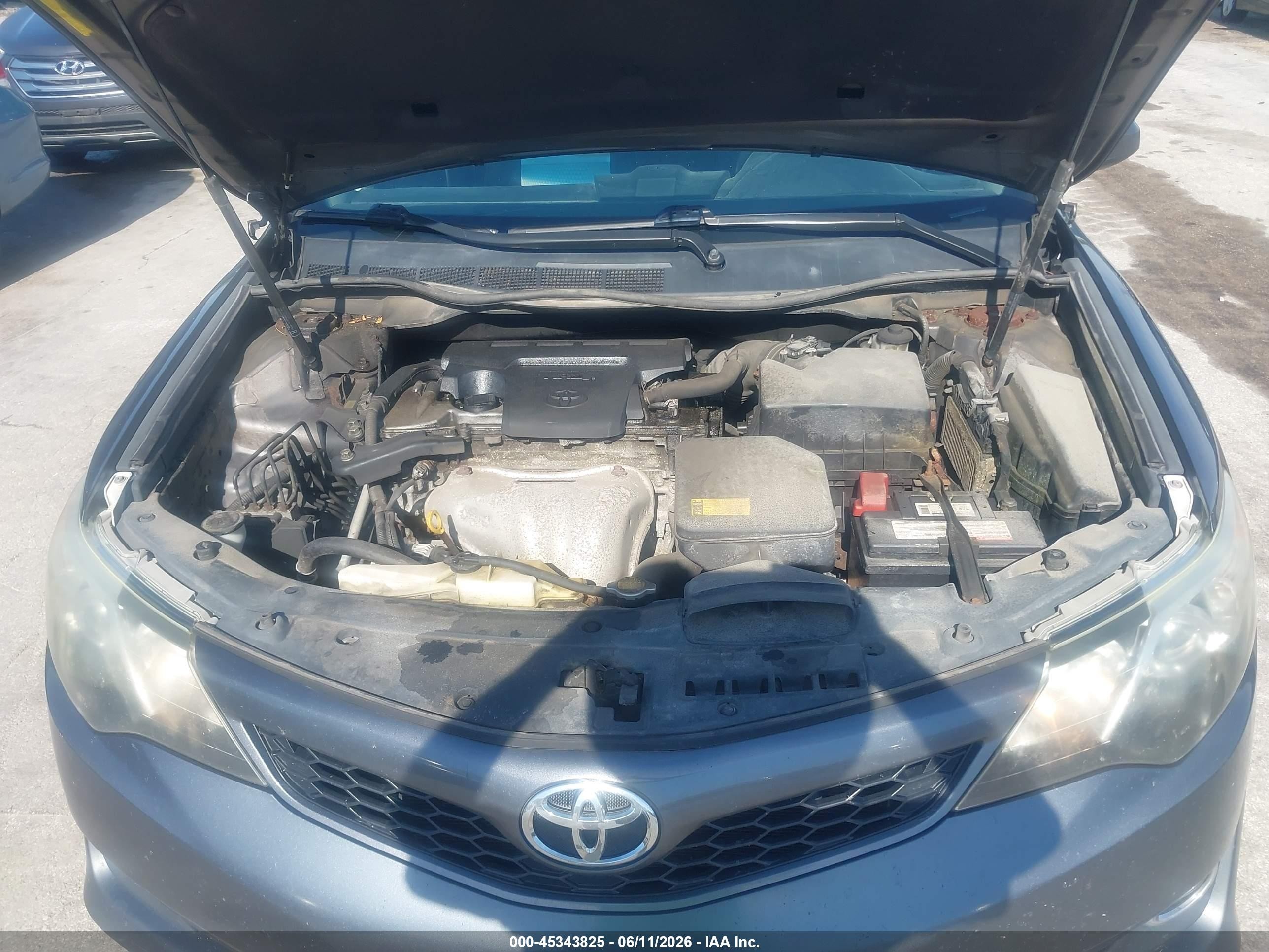 2013 Toyota Camry Se Серый vin: 4T1BF1FK3DU681707