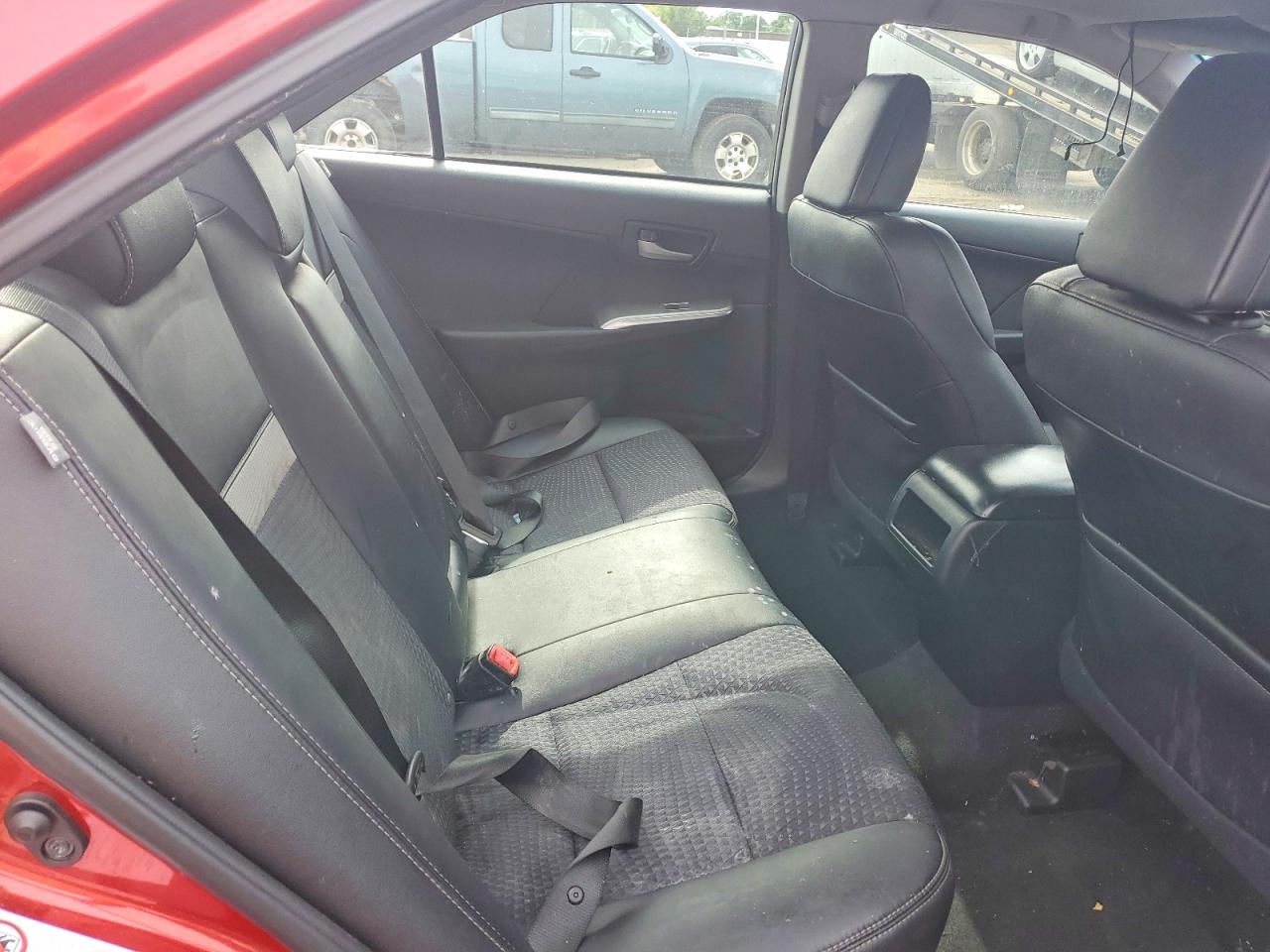 2013 Toyota Camry Se Red vin: 4T1BF1FK3DU681948