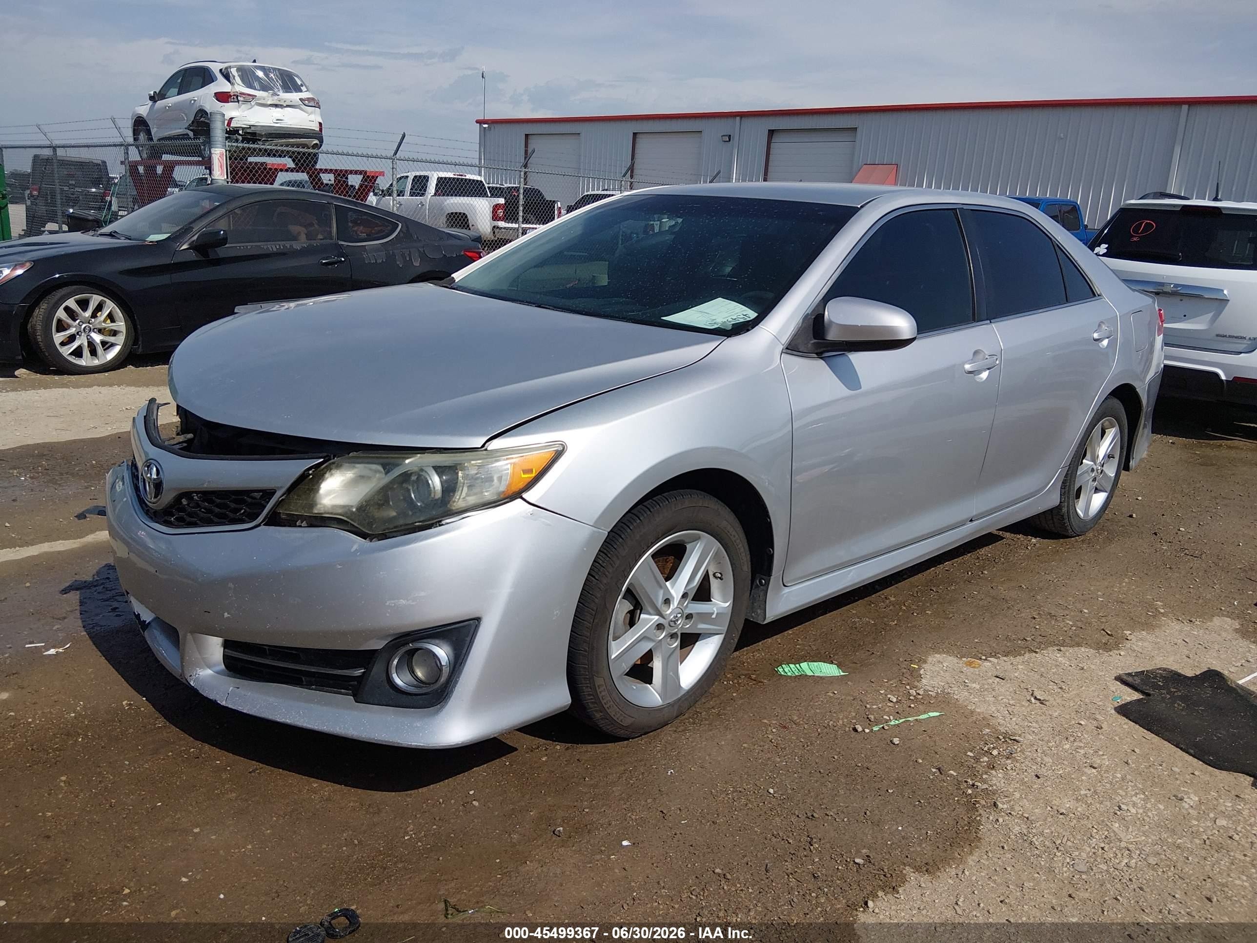 2013 Toyota Camry Se Gray vin: 4T1BF1FK3DU690892