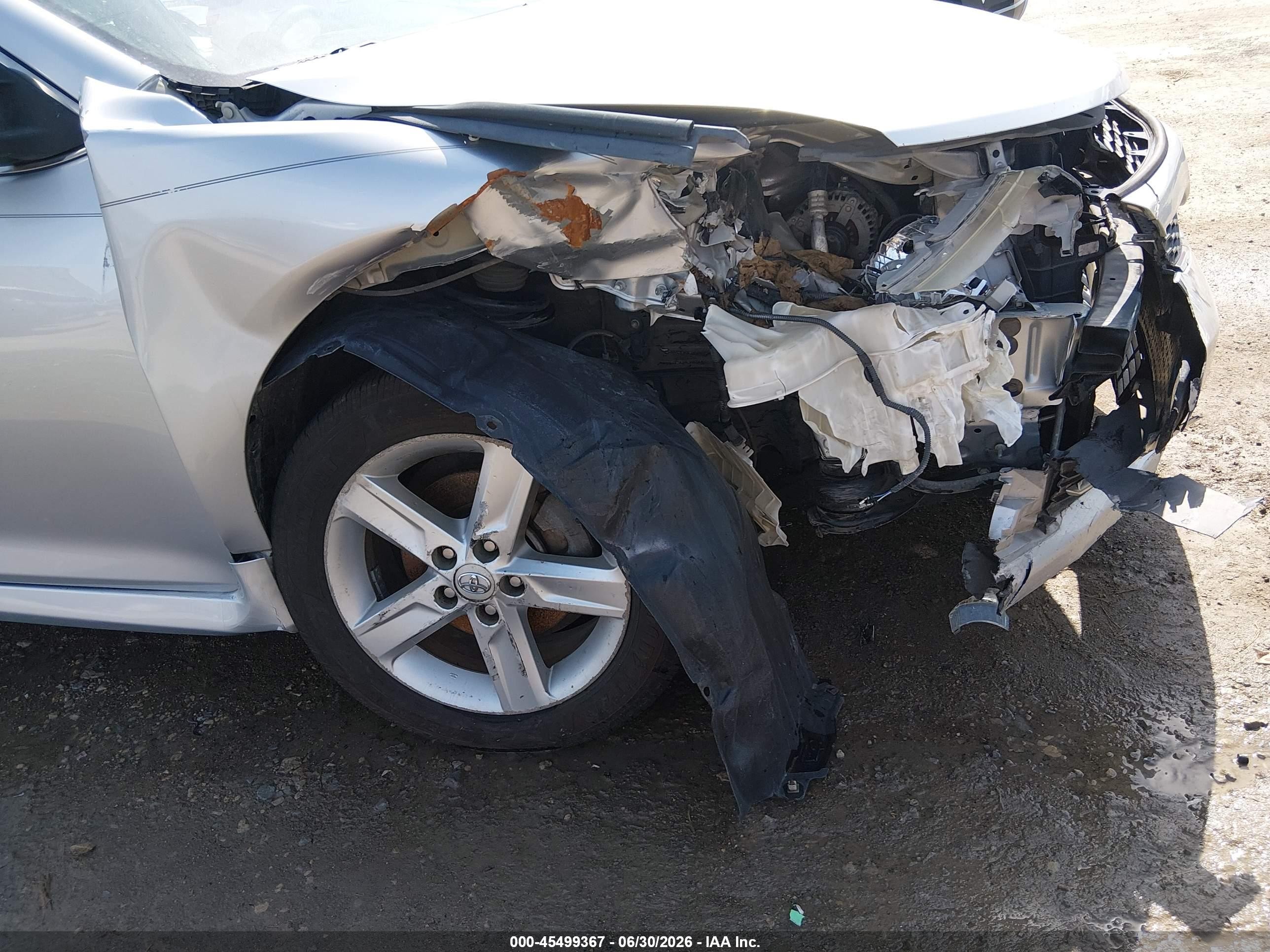 2013 Toyota Camry Se Gray vin: 4T1BF1FK3DU690892