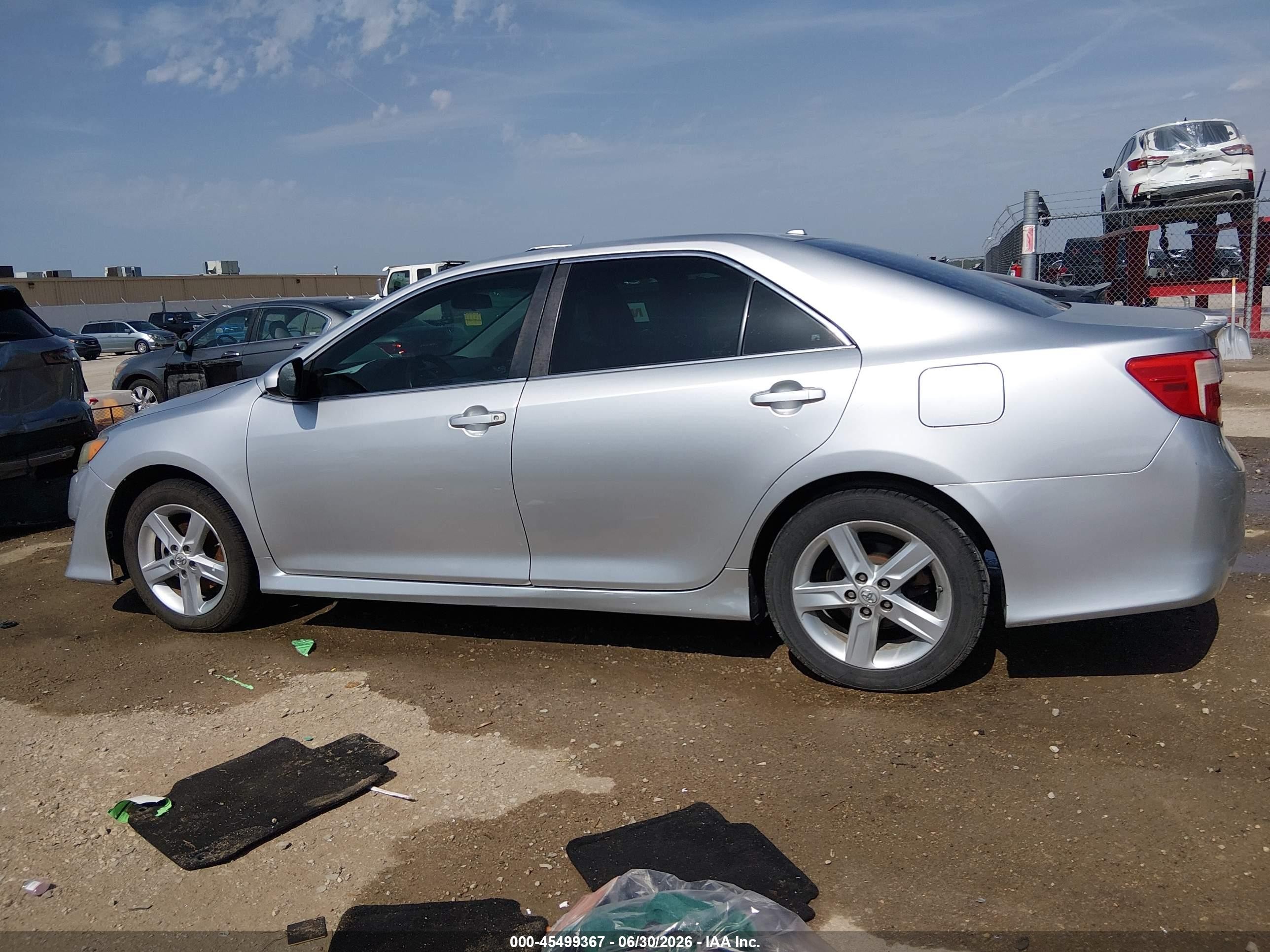 2013 Toyota Camry Se Gray vin: 4T1BF1FK3DU690892