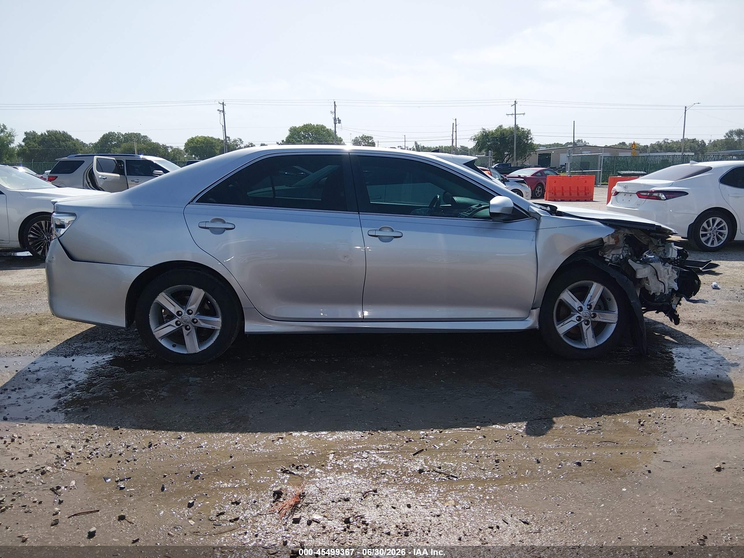 2013 Toyota Camry Se Gray vin: 4T1BF1FK3DU690892