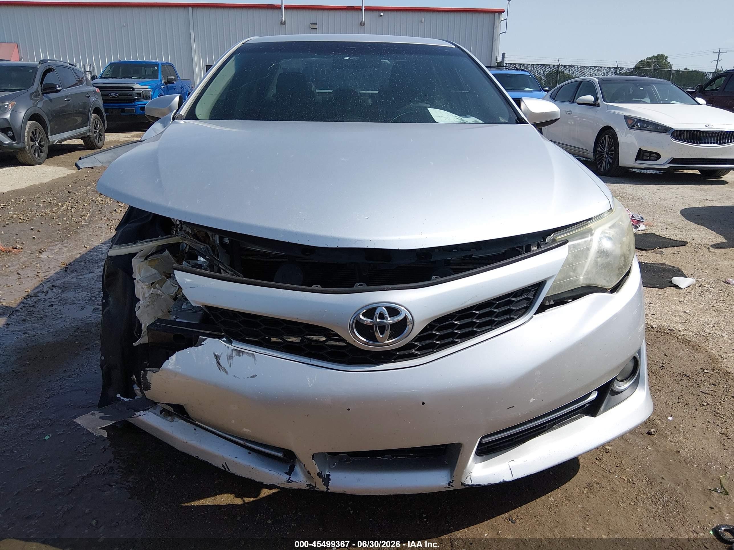2013 Toyota Camry Se Gray vin: 4T1BF1FK3DU690892