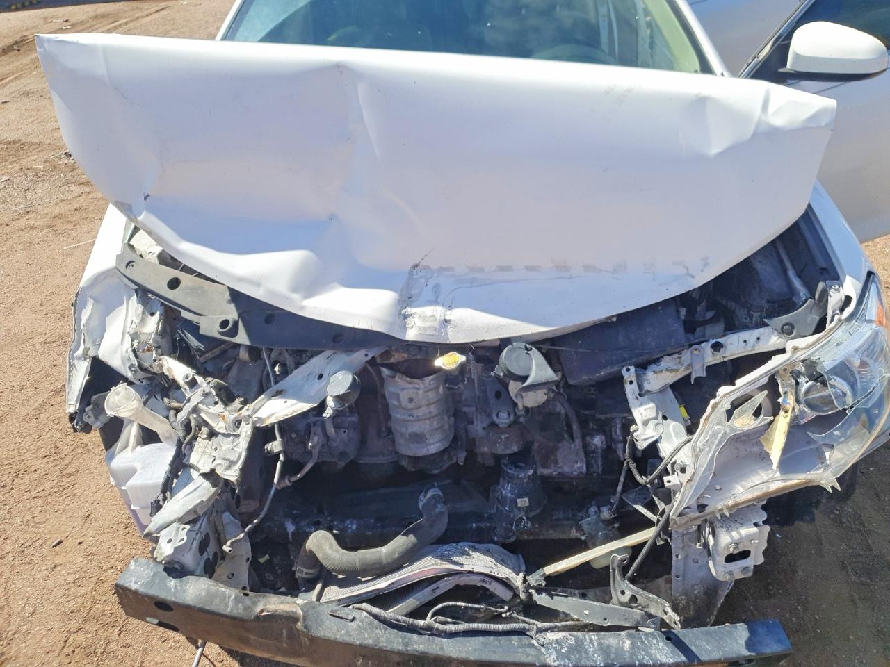 2013 Toyota Camry L White vin: 4T1BF1FK3DU704029