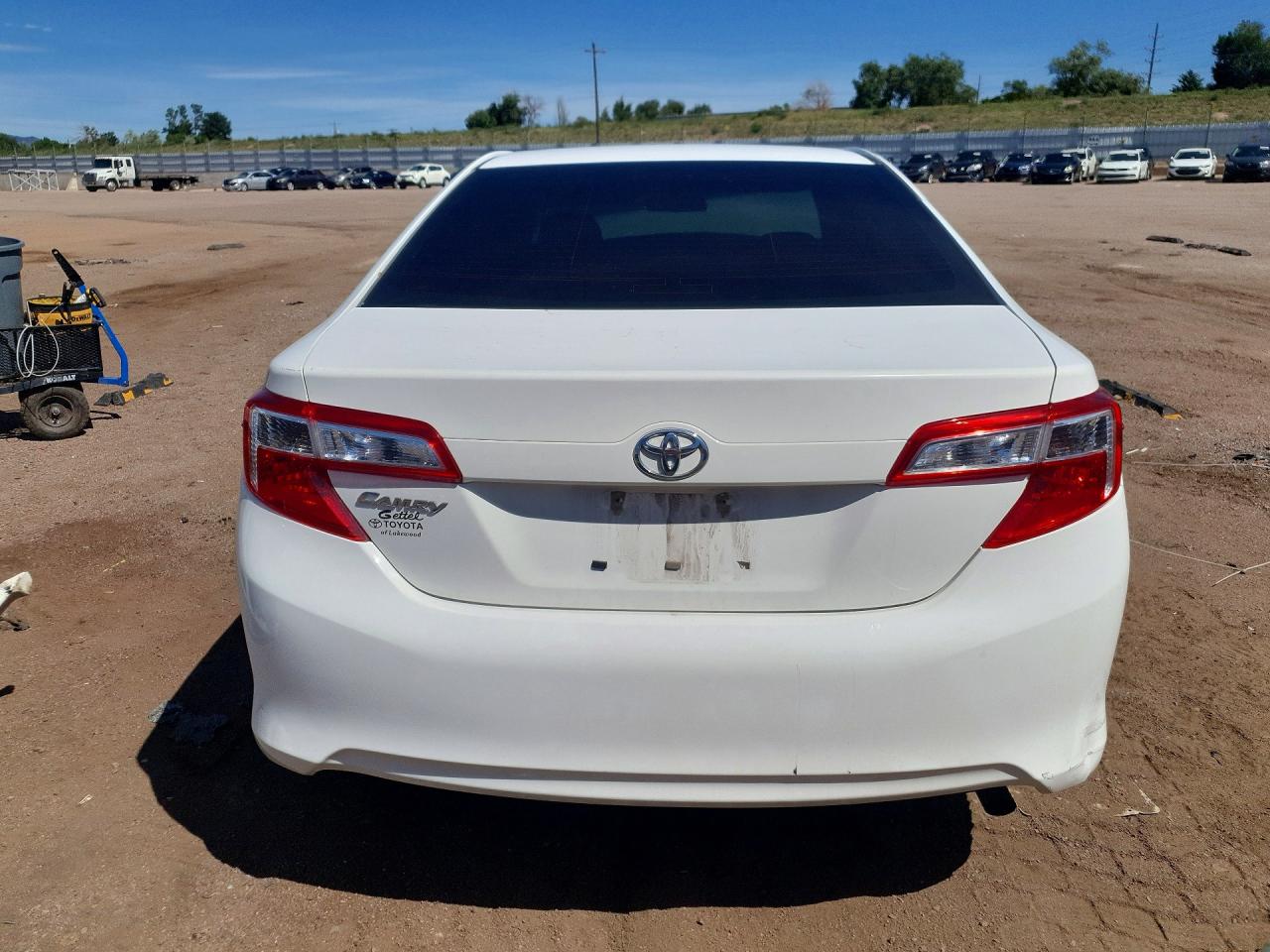 2013 Toyota Camry L White vin: 4T1BF1FK3DU704029
