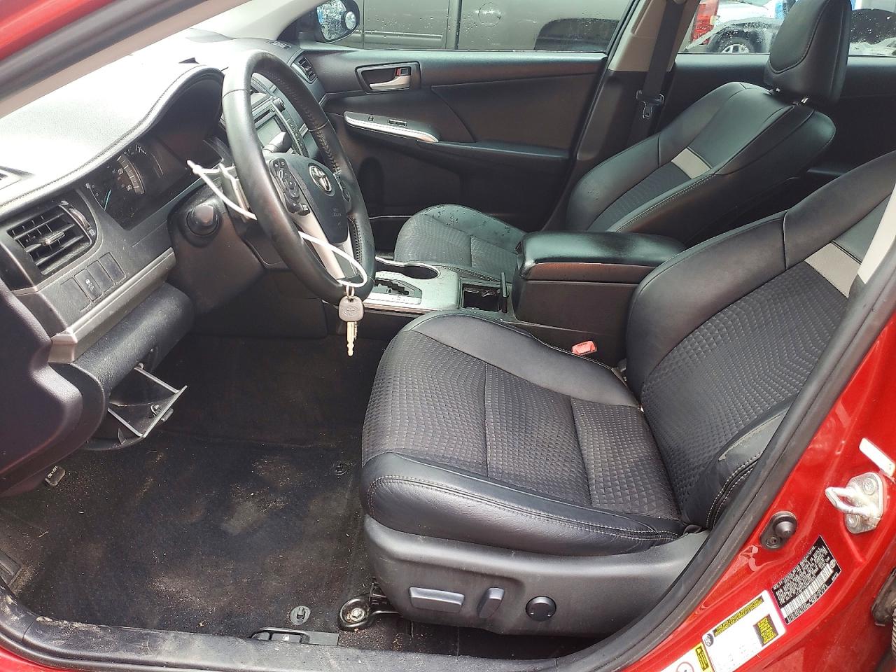 2013 Toyota Camry Se Red vin: 4T1BF1FK3DU709361