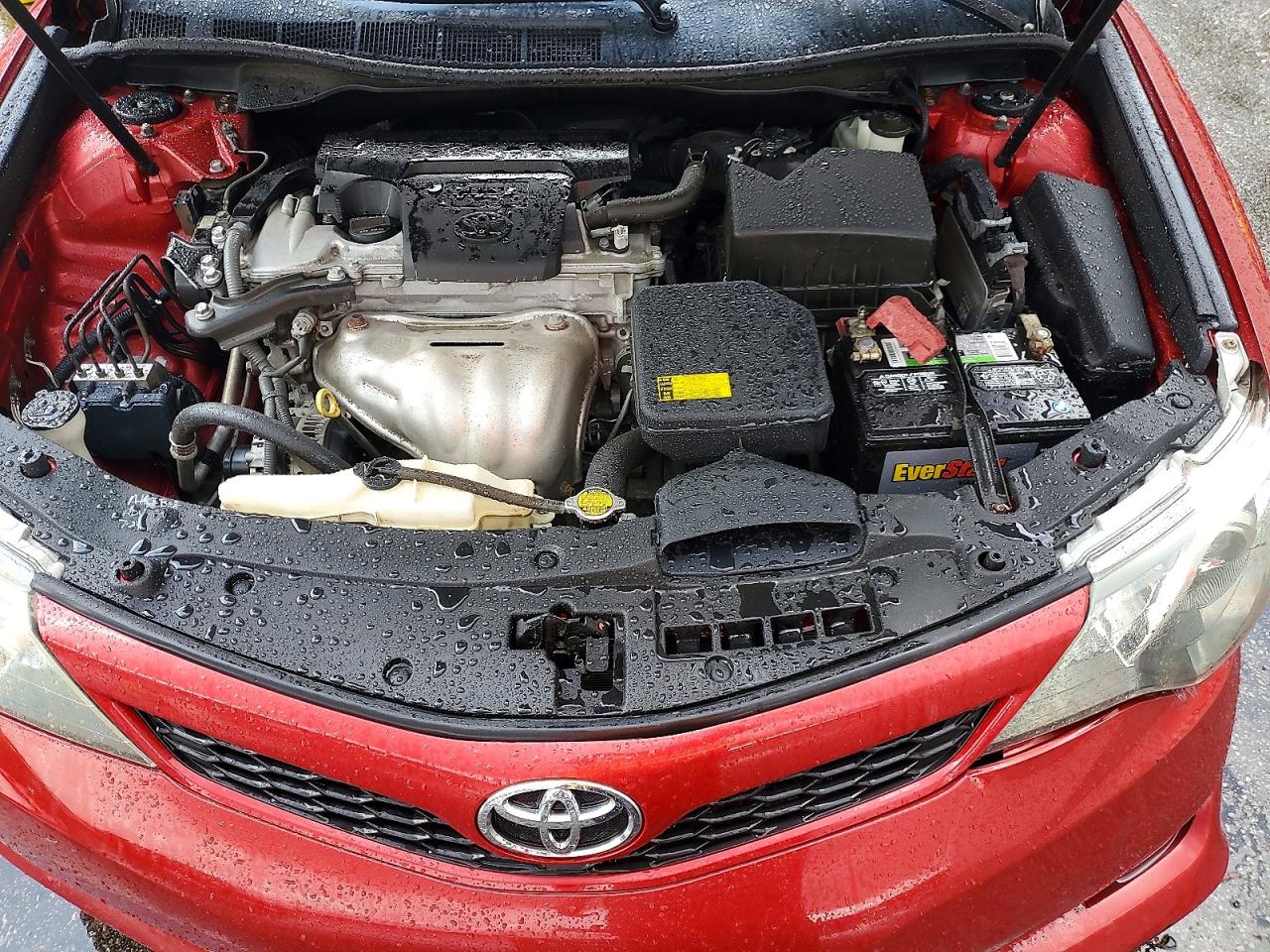 2013 Toyota Camry Se Red vin: 4T1BF1FK3DU709361