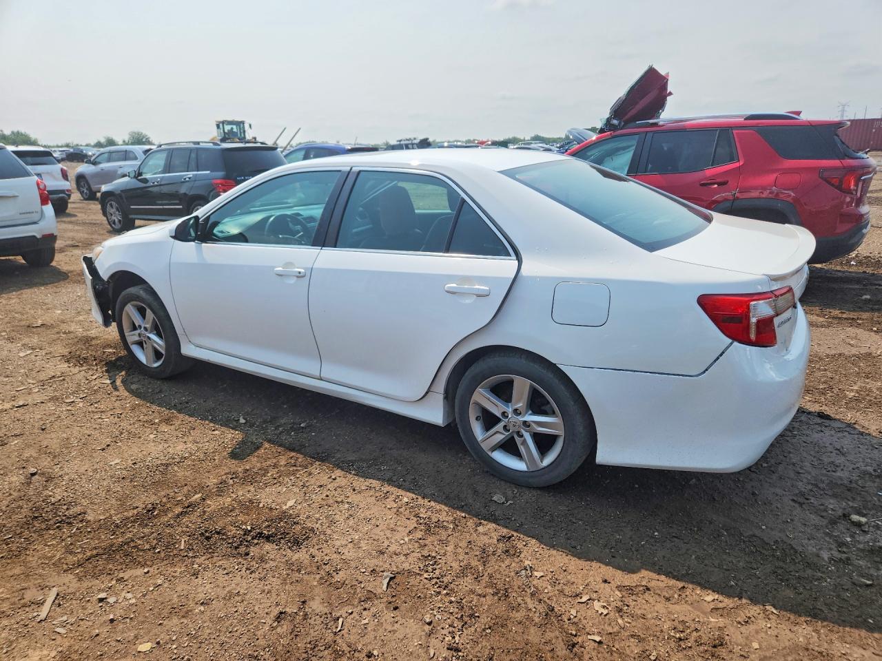 2013 Toyota Camry Se White vin: 4T1BF1FK3DU721039