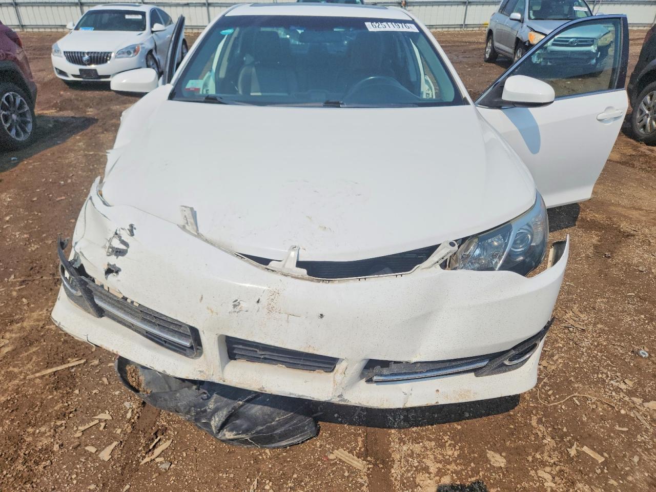 2013 Toyota Camry Se White vin: 4T1BF1FK3DU721039